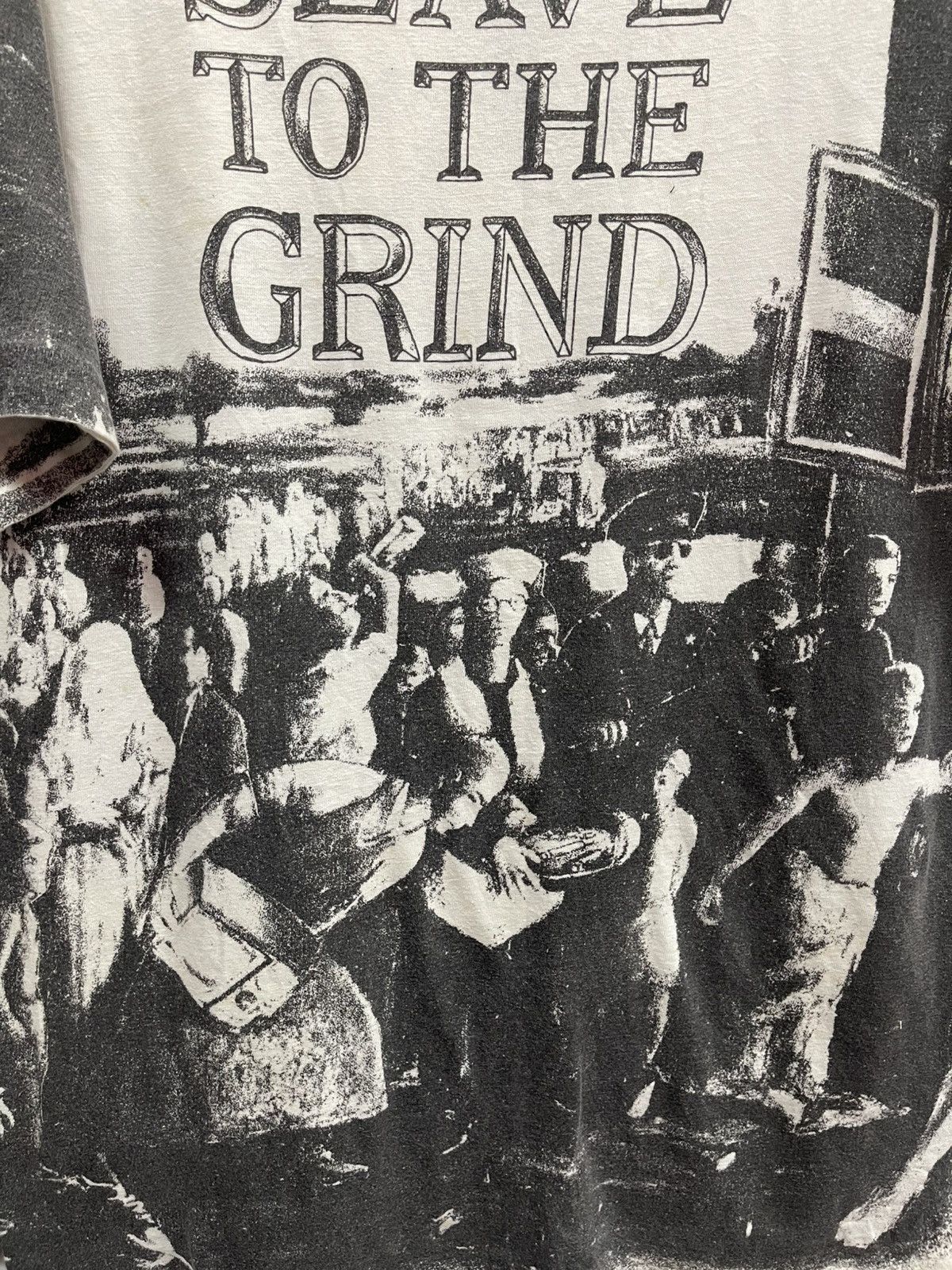 Vintage Vintage 90s Skid Row " Slave to the Grind" Very Rare🔥🔥🔥 Size US L / EU 52-54 / 3 - 11 Thumbnail