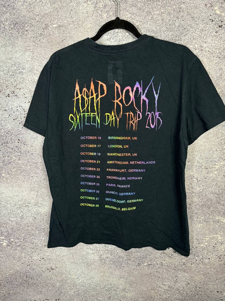 A$AP Rocky × Band Tees ASAP ROCKY SIXTEN DAY TRIP 2015 TEE Large Size US L / EU 52-54 / 3 - 10 Thumbnail