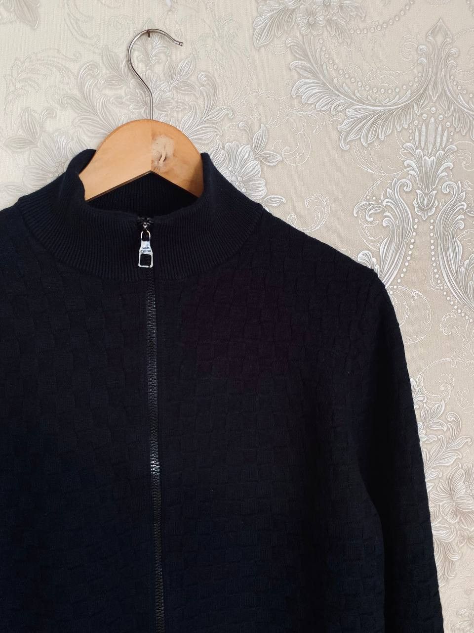 Louis Vuitton Louis Vuitton Damier Signature Zip- Through Cardigan Size US L / EU 52-54 / 3 - 2 Thumbnail