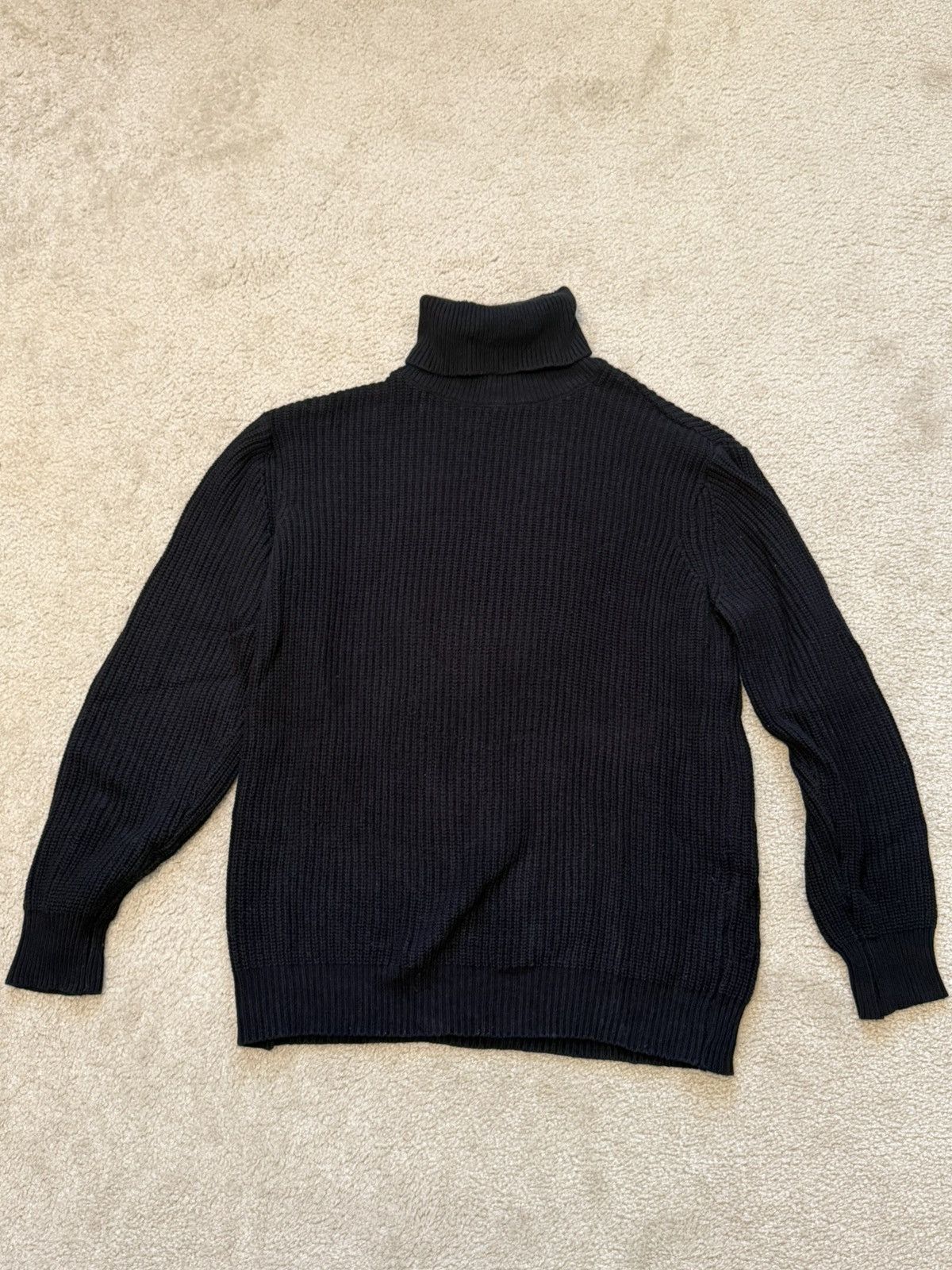 Forever 21 Forever 21 Black Turtleneck Sweater Size US L / EU 52-54 / 3 - 1 Thumbnail
