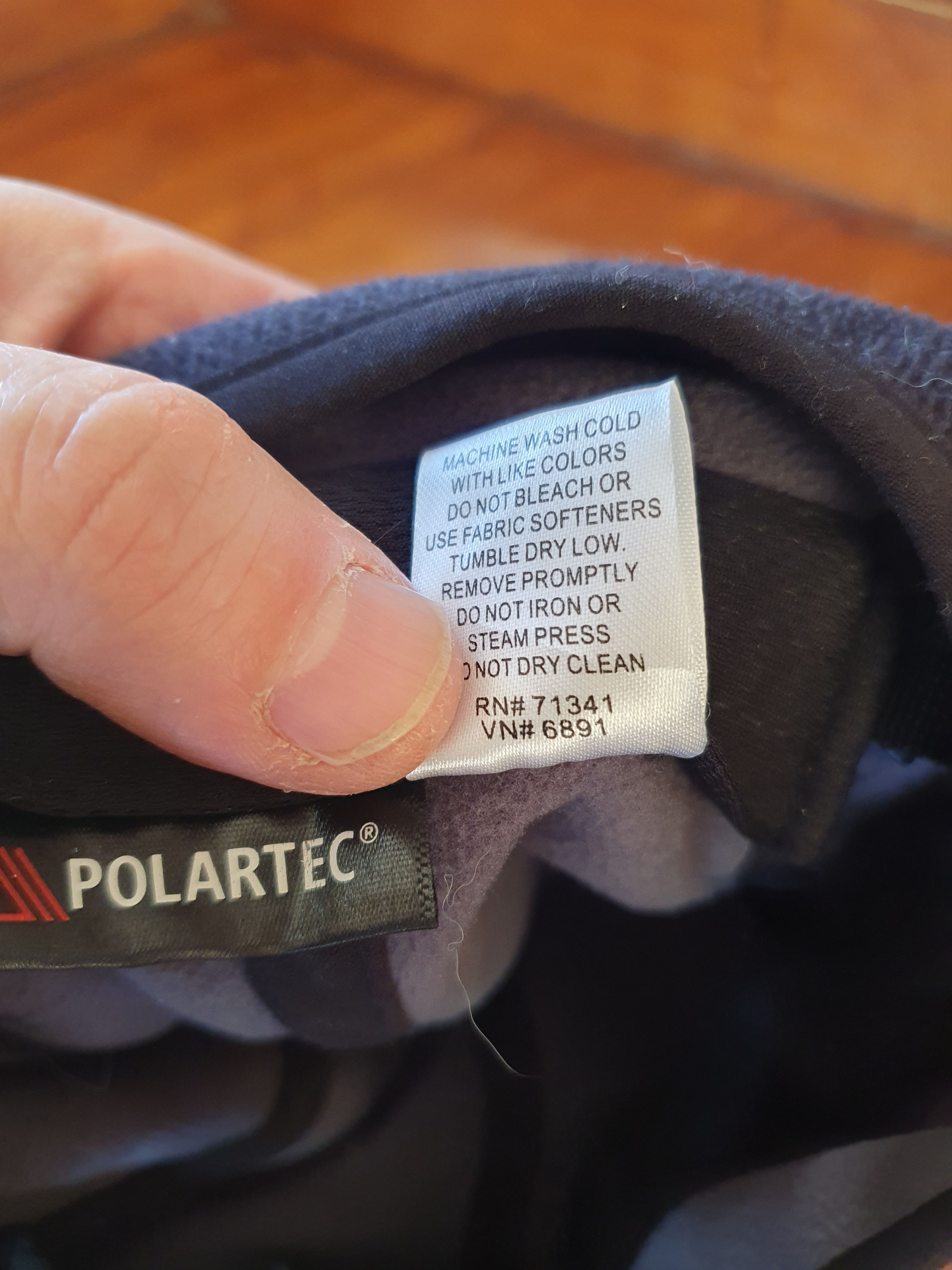 L.L. Bean L.L. Bean Ear Flap Hat Polartec Cap Fleece Strap Back Hat Size ONE SIZE - 5 Thumbnail