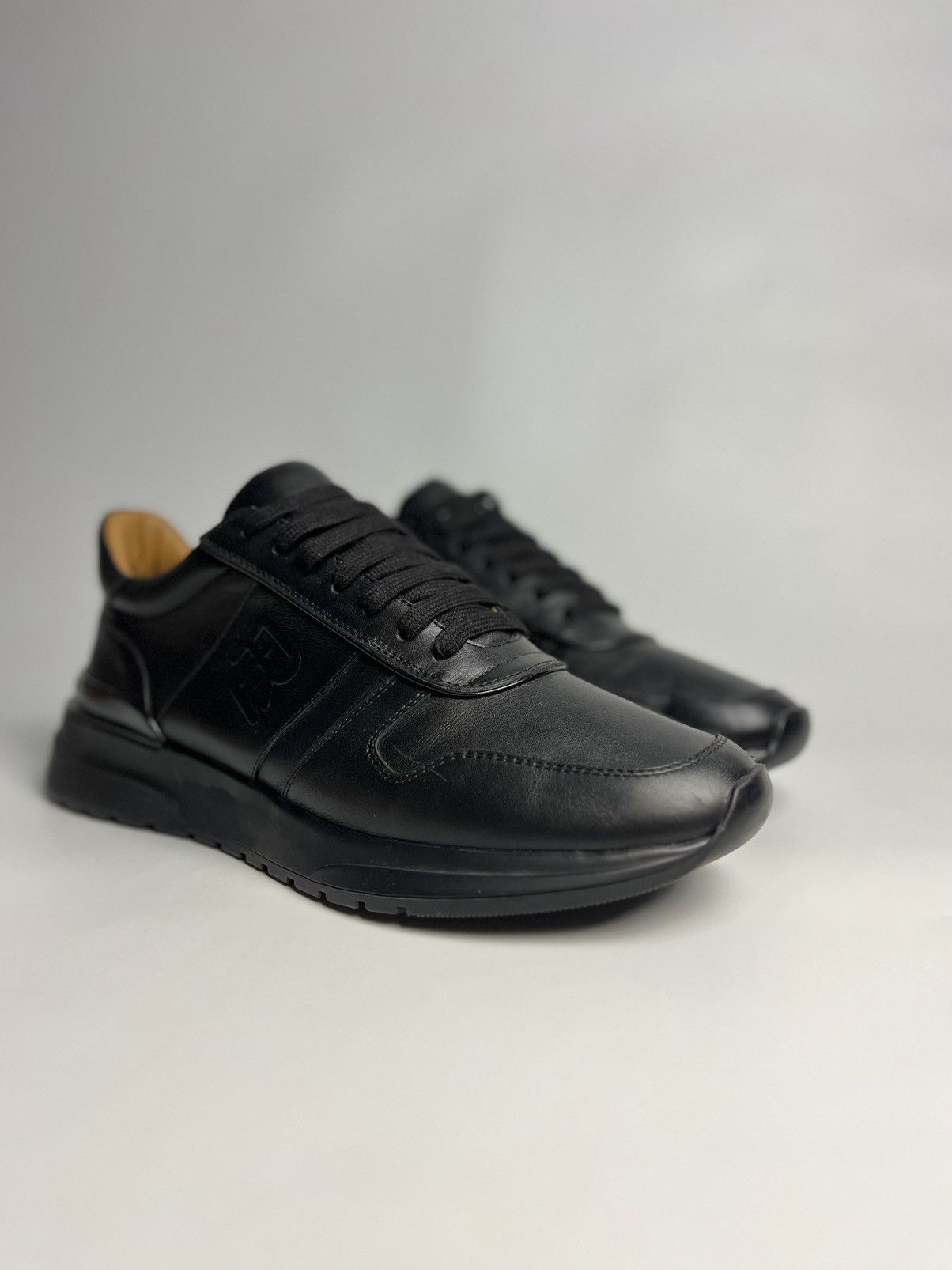 Ralph Lauren Purple Label Ralph Lauren Purple Label - Ethan Calfskin Leather Sneakers Size US 9 / EU 42 - 2 Thumbnail