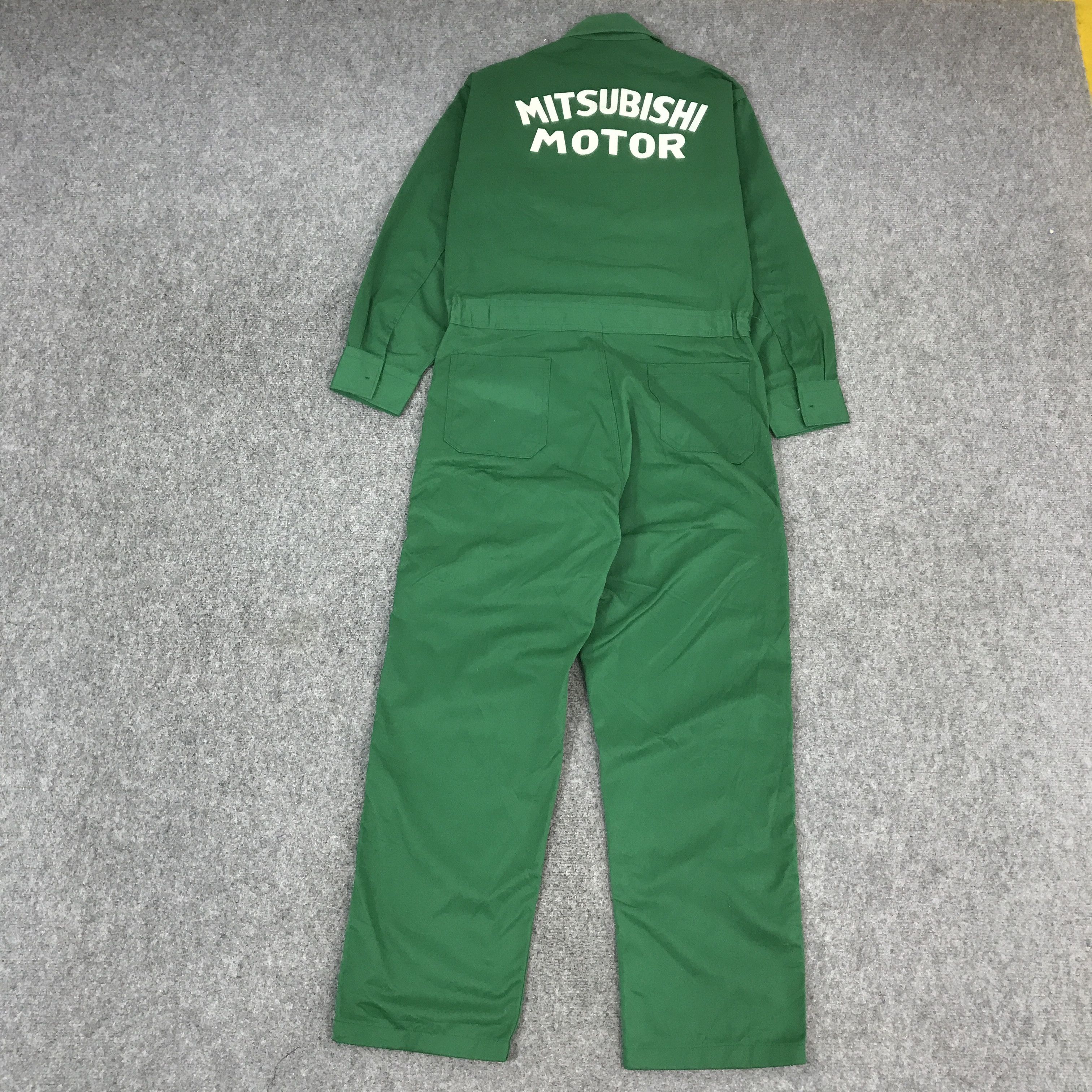 Japanese Brand MITSUBISHI MOTOR RACING BUTTON COVERALL K65B10 Size US L / EU 52-54 / 3 - 4 Thumbnail