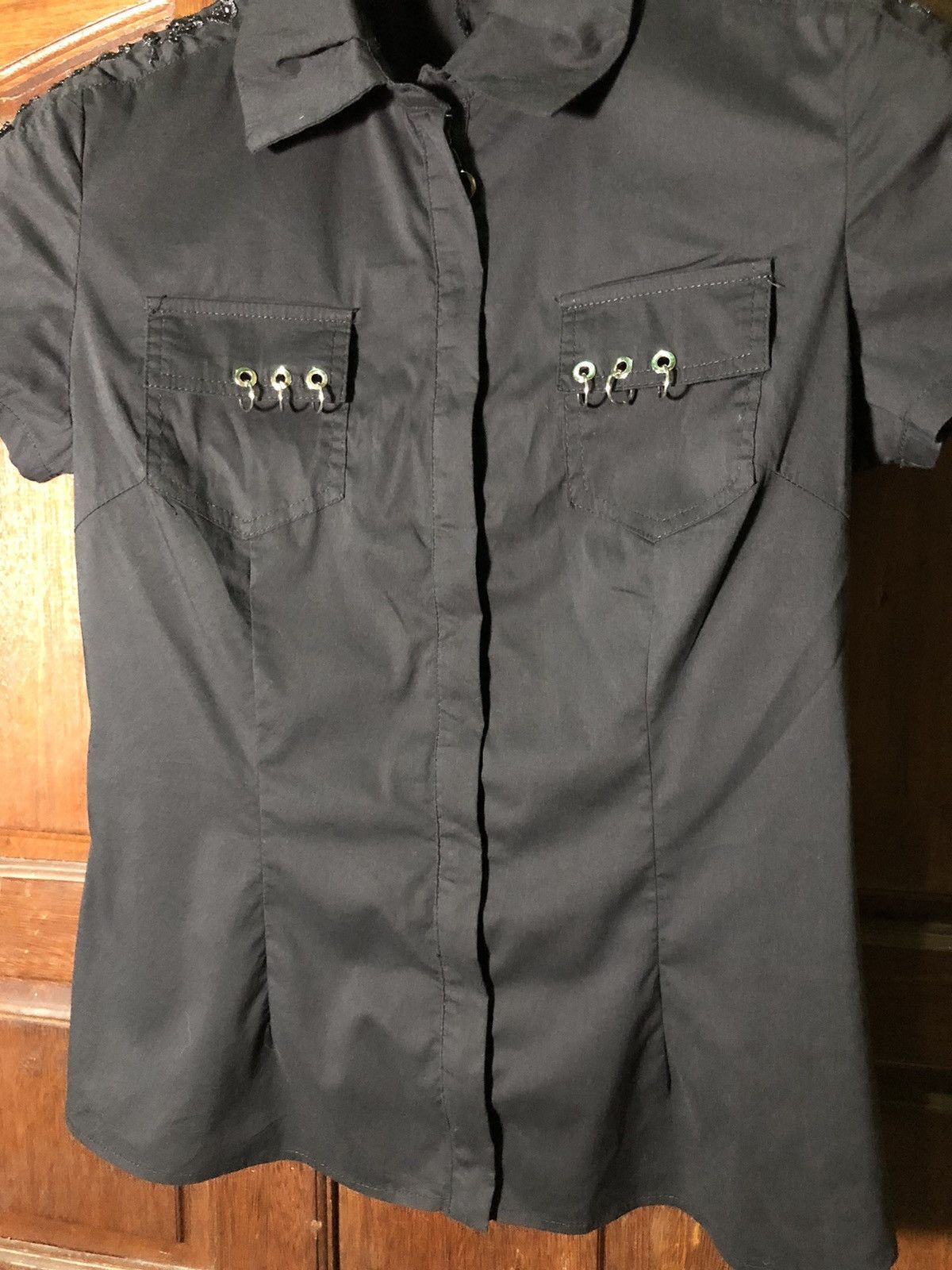 Japanese Brand Designed by JM Japanese Y2k Alternative Punk Dark Emo Style Size M / US 6-8 / IT 42-44 - 4 Thumbnail