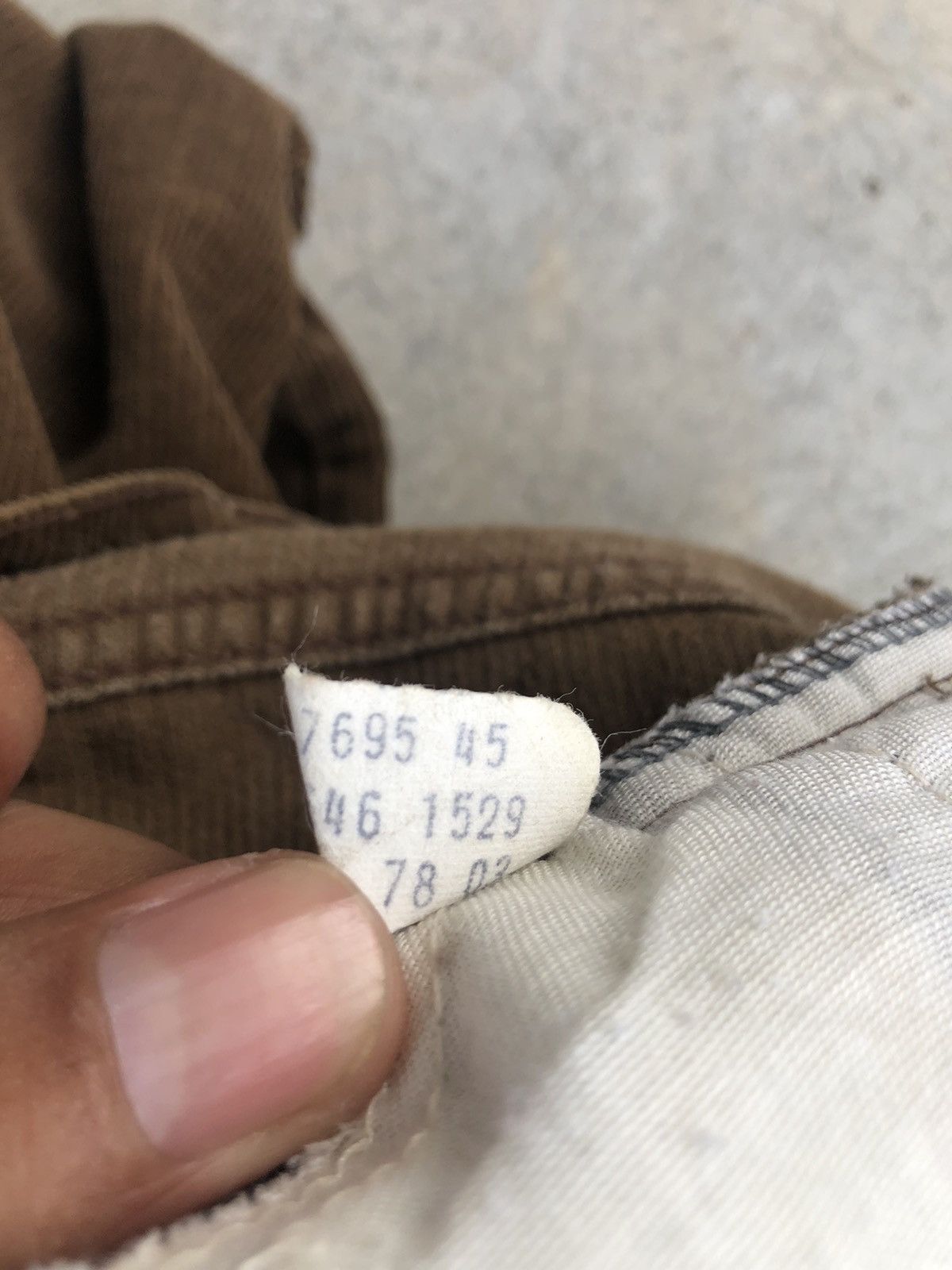 Levi's Vintage 70’s Levi’s 646 Flared Jeans Corduroy Size US 33 - 18 Thumbnail