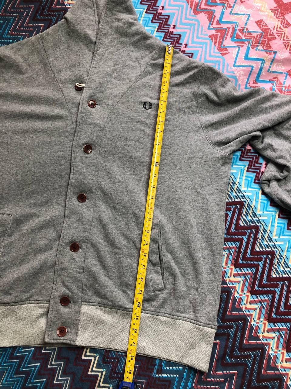 Fred Perry sweatshirt Y2K Fred Perry logo gray streetwear Vintage Size US XXL / EU 58 / 5 - 10 Thumbnail