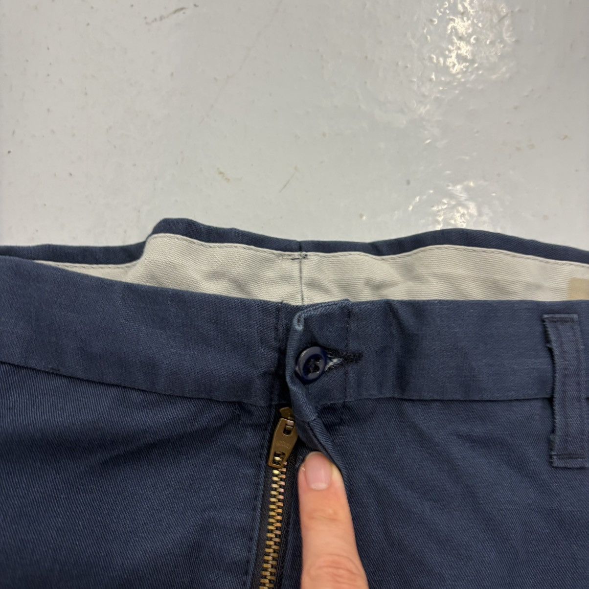 Other Vintage 70s 80s Cintas Navy Canvas Workwear Chinos 40x33 Size US 40 / EU 56 - 4 Thumbnail