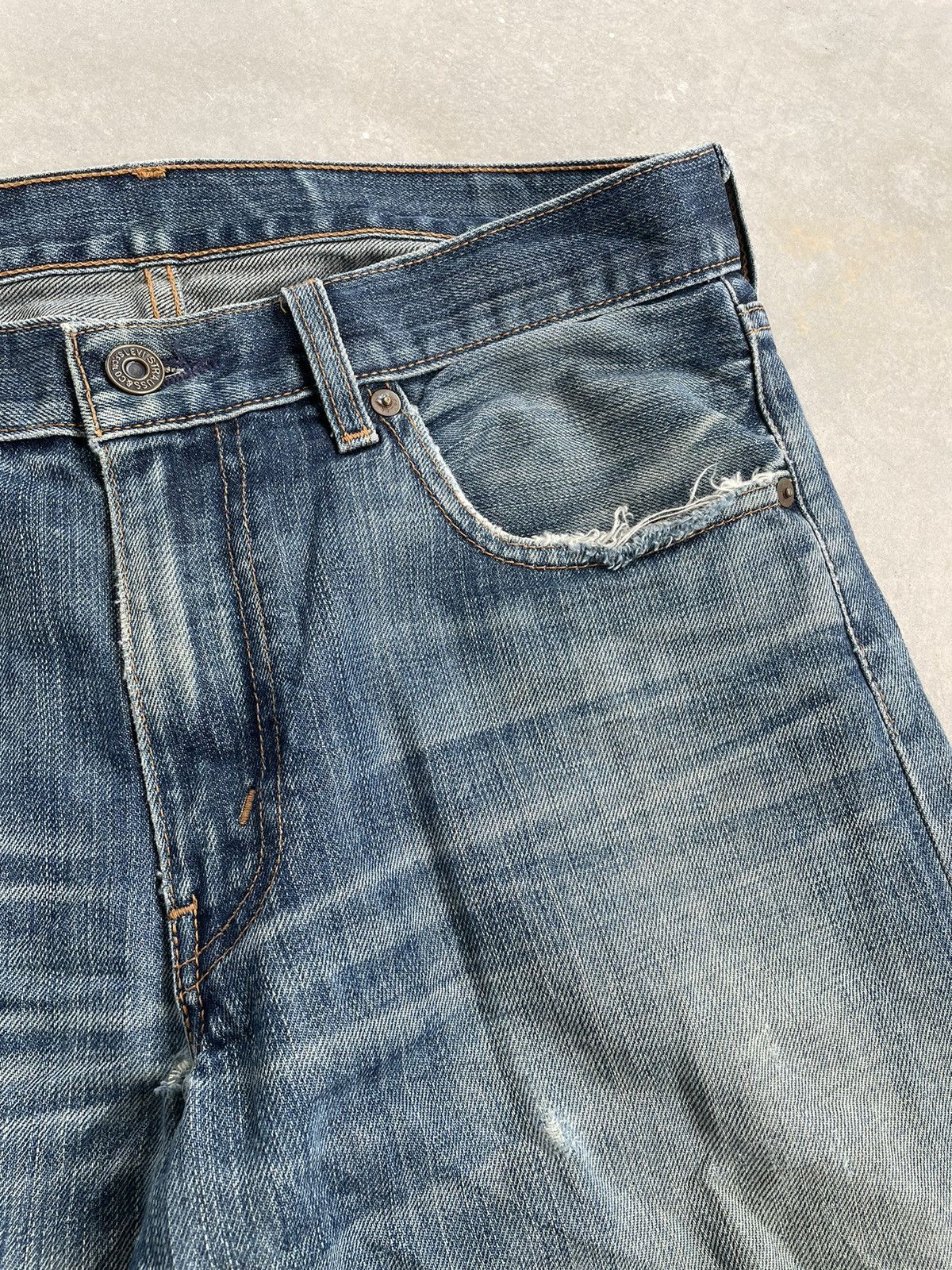 Levi's × Vintage Y2K LEVIS 505 MADE IN JAPAN WELL WORN Size US 31 - 4 Thumbnail