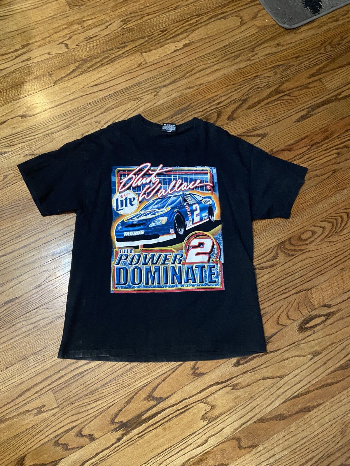 NASCAR × Vintage Vintage nascar rusty Wallace t shirt Size US L / EU 52-54 / 3 - 1 Thumbnail
