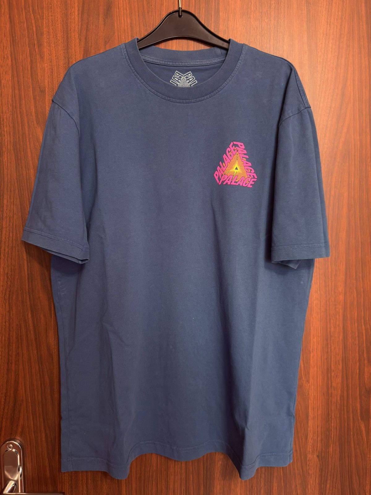 Palace Palace P3 Bare Times blue t-shirt Size US L / EU 52-54 / 3 - 2 Thumbnail