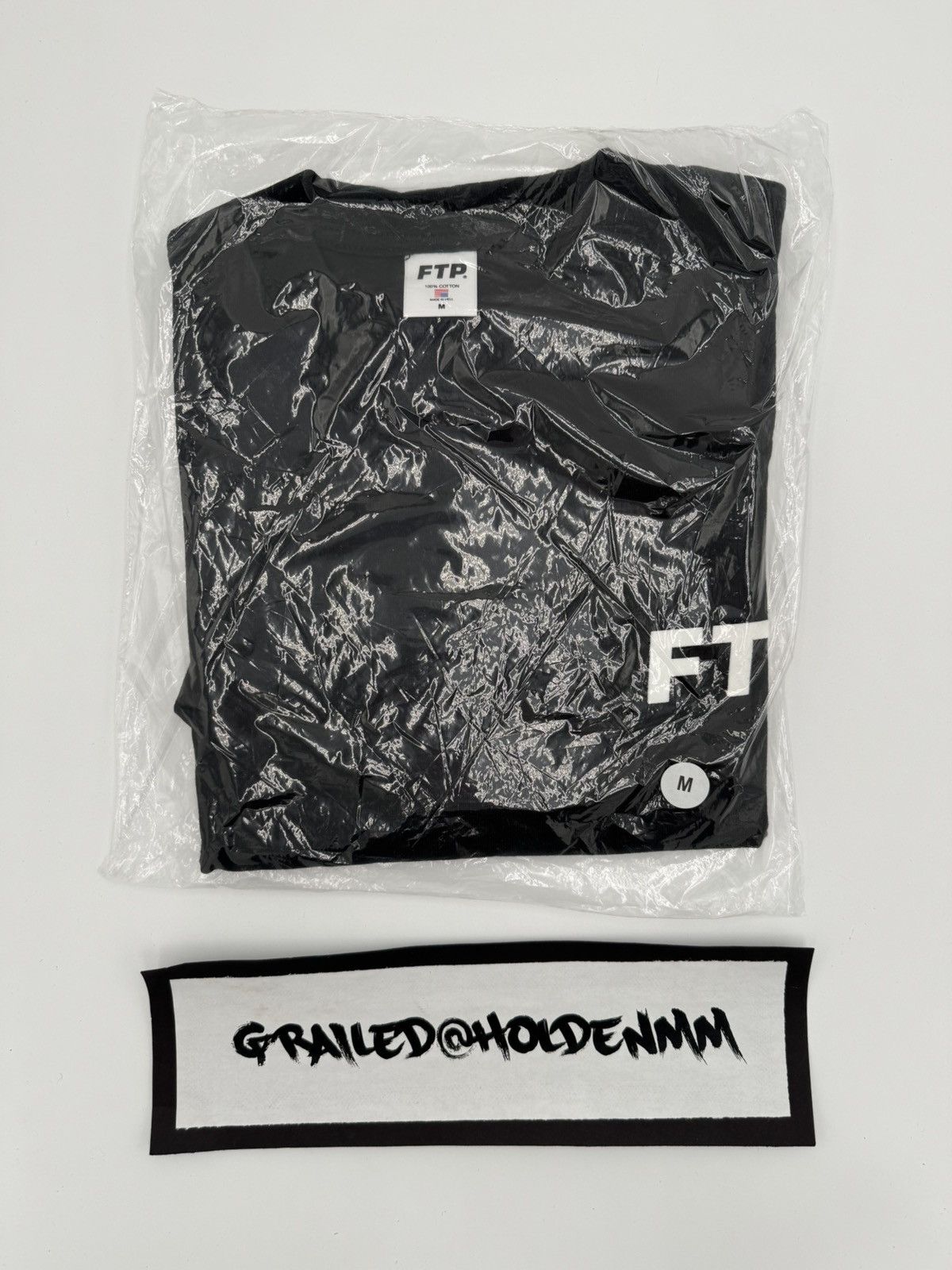 Fuck The Population FTP Flocked Logo Tee Black Size US M / EU 48-50 / 2 - 10 Thumbnail