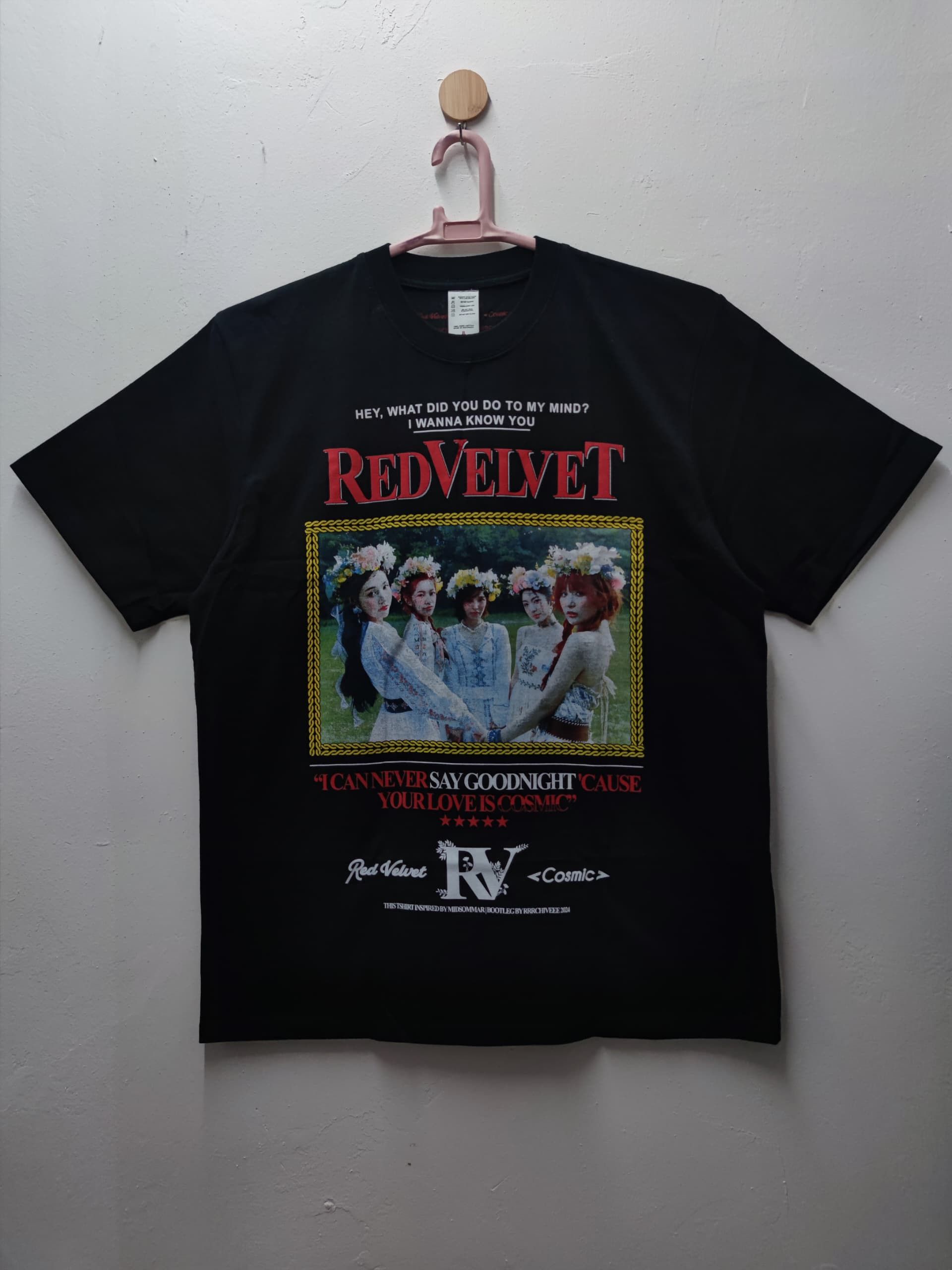 Rap Tees Red Velvet "Red Sommar" T-shirt Size US XL / EU 56 / 4 - 1 Thumbnail