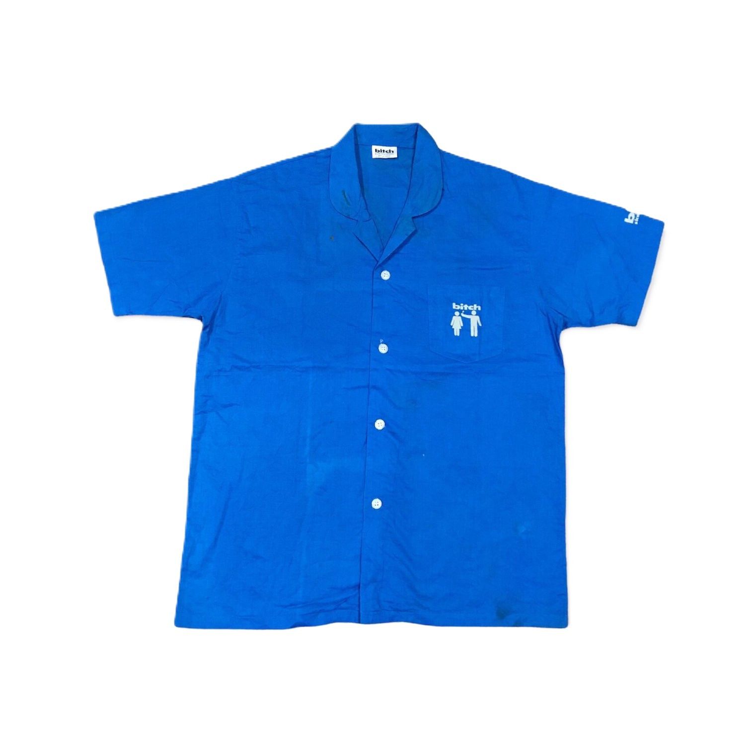 Vintage Vintage Bitch Skateboards Shirts Button Ups Size US L / EU 52-54 / 3 - 1 Thumbnail