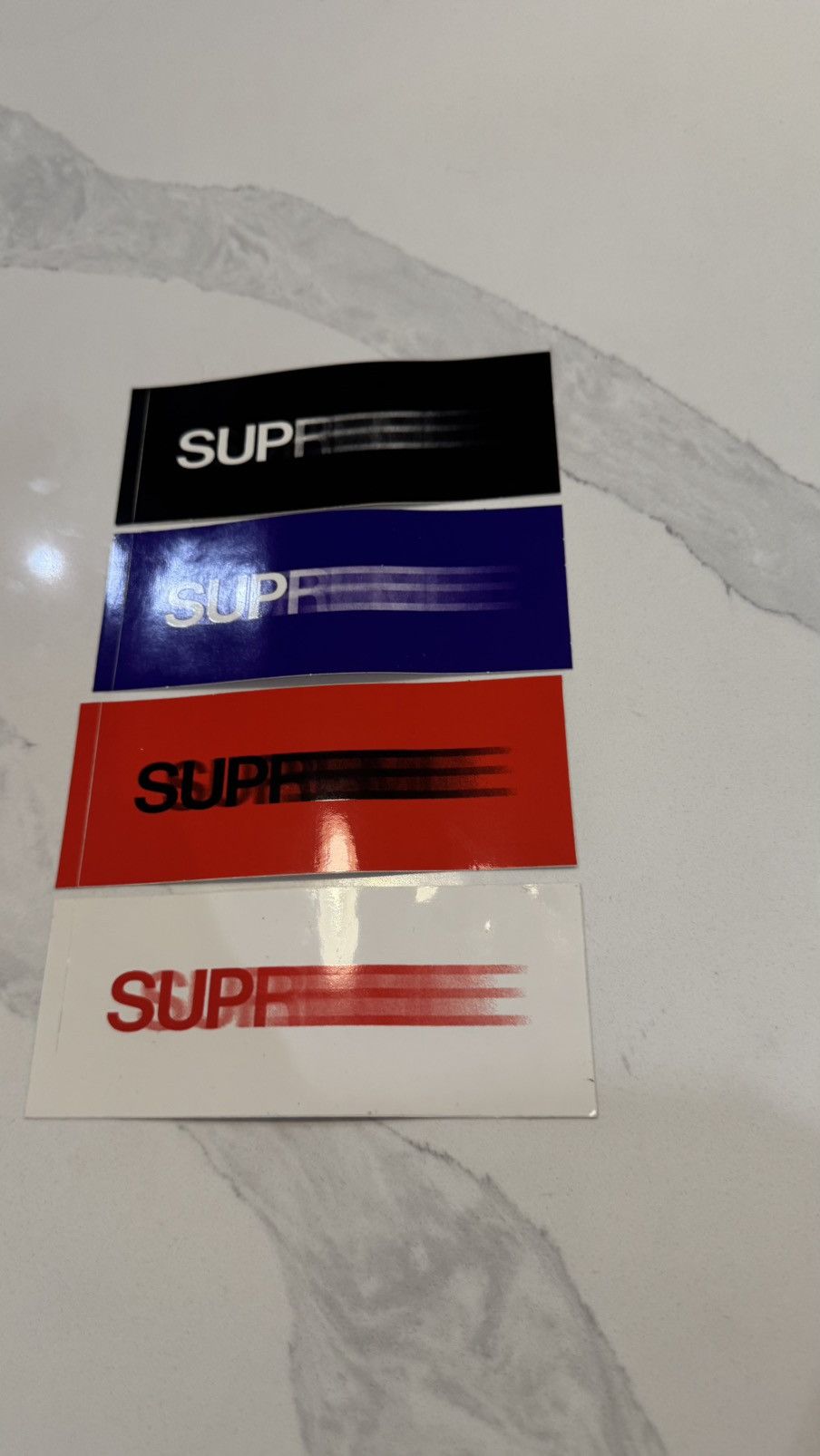 Supreme Supreme motion logo sticker lot motion logo collection Size ONE SIZE - 10 Thumbnail