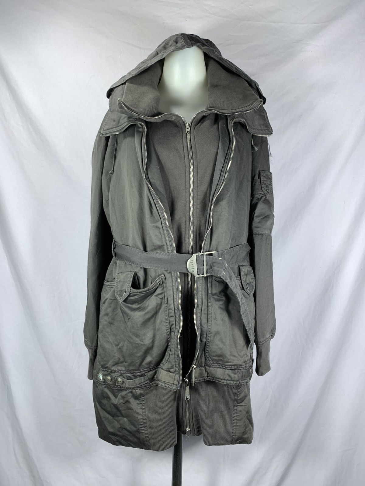 Diesel Diesel Doublelayer Bondage Jacket Ifsix Lgb Style Size US L / EU 52-54 / 3 - 1 Thumbnail