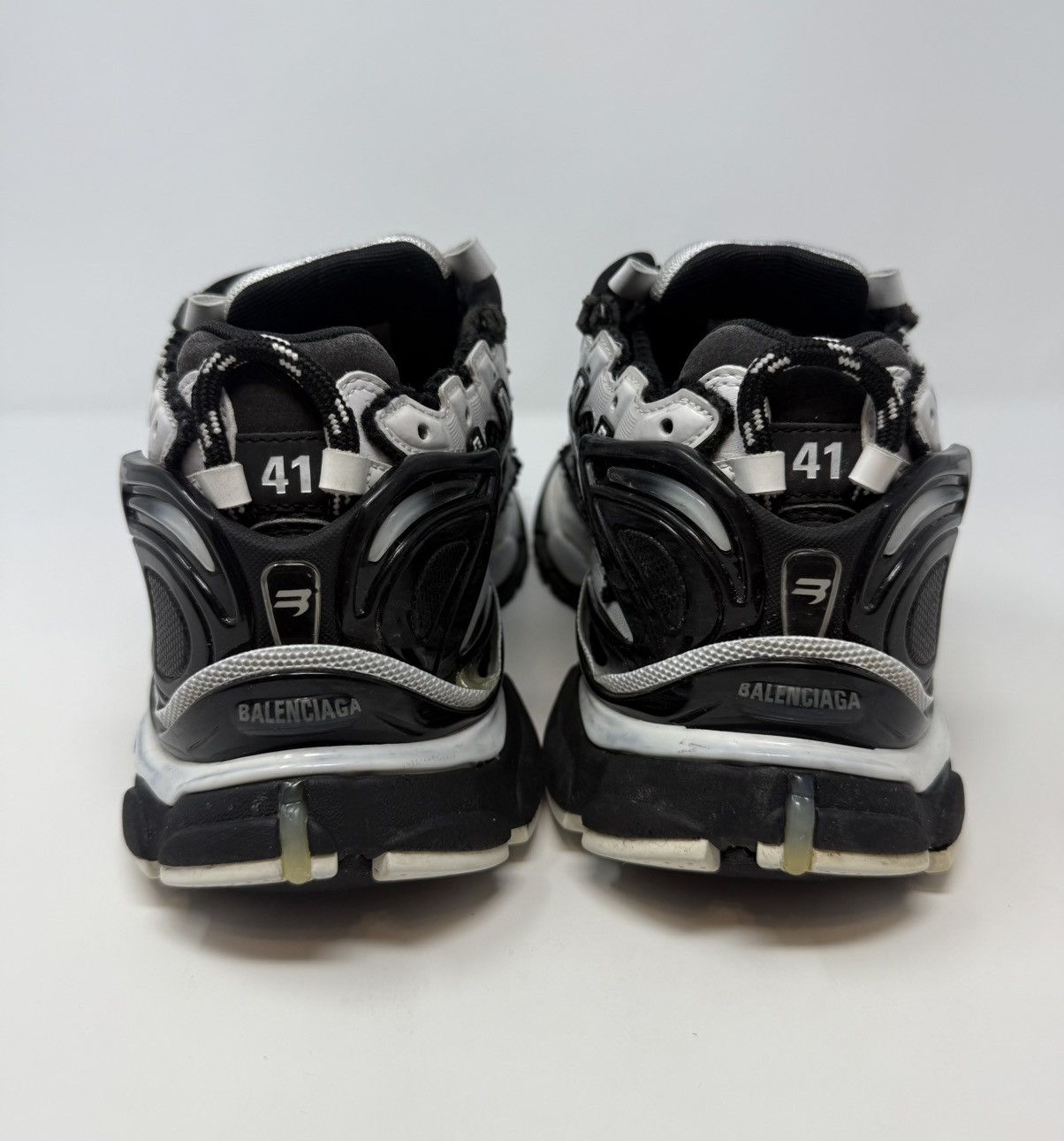 Balenciaga Balenciaga Runner Sneaker Black/White Size US 8 / EU 41 - 5 Thumbnail