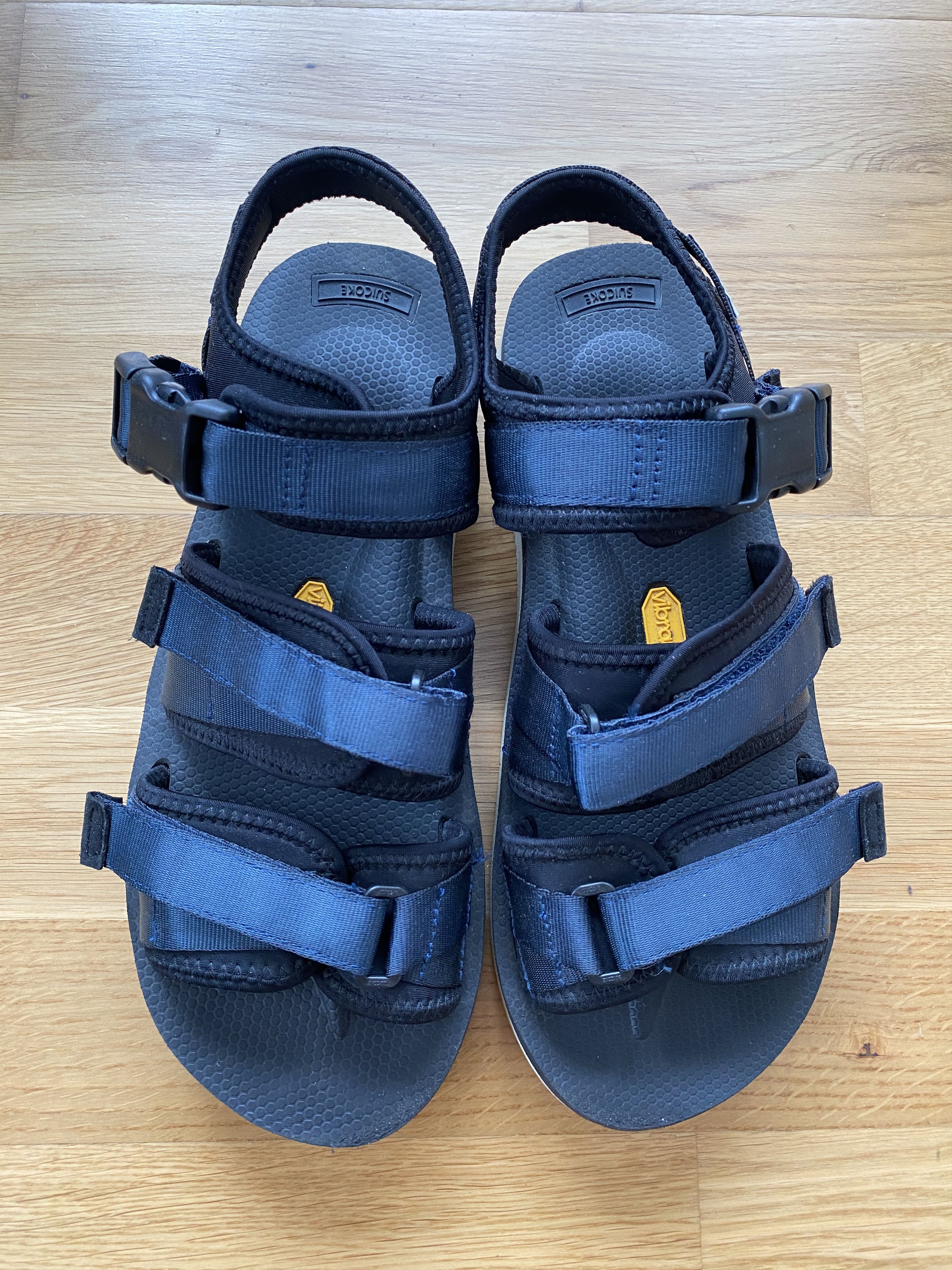 Suicoke Suicoke OG-044V / KISEE-V Navy Blue Nylon Vibram  display picture 2