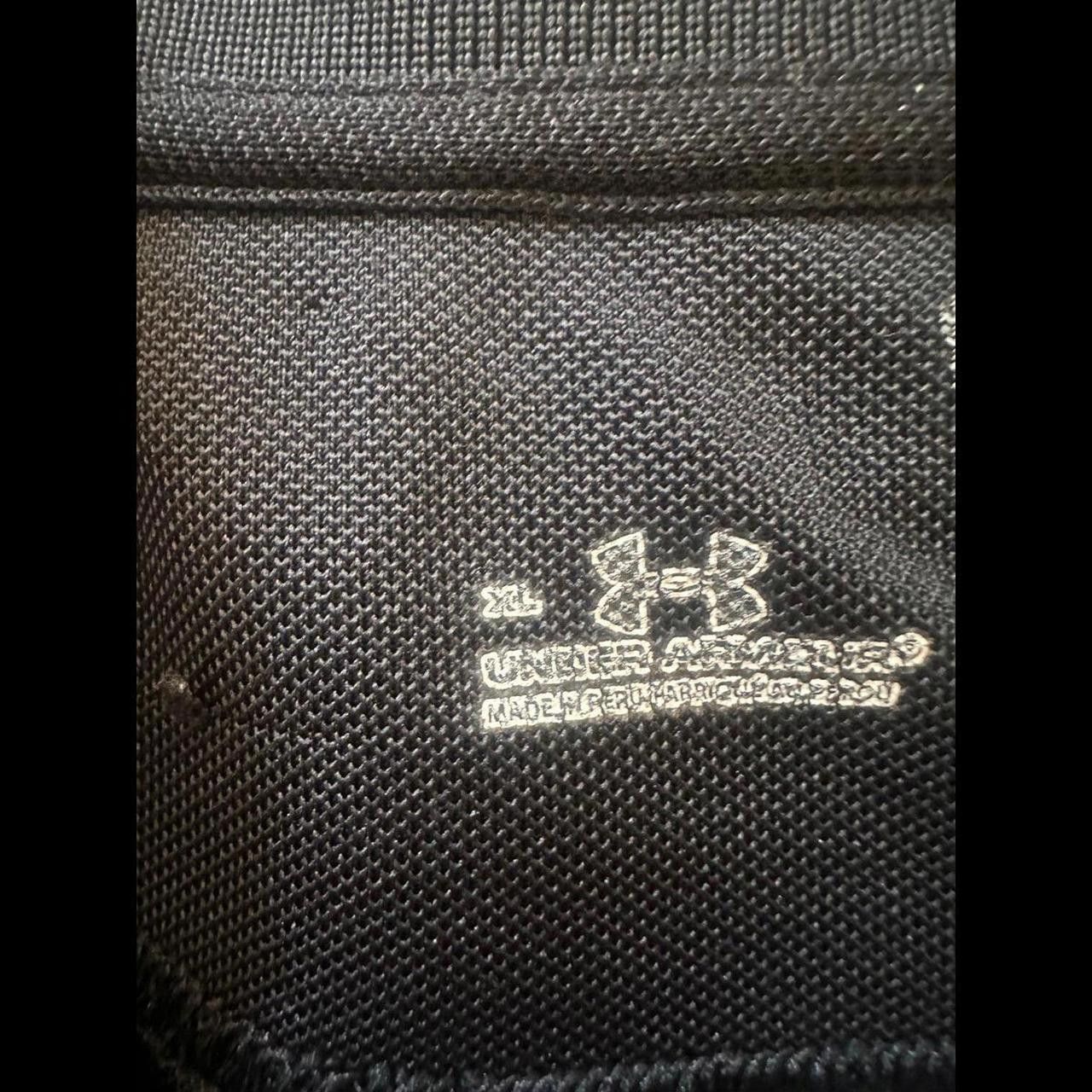 Under Armour Mens Used Black White Stripe Size US XL / EU 56 / 4 - 2 Thumbnail