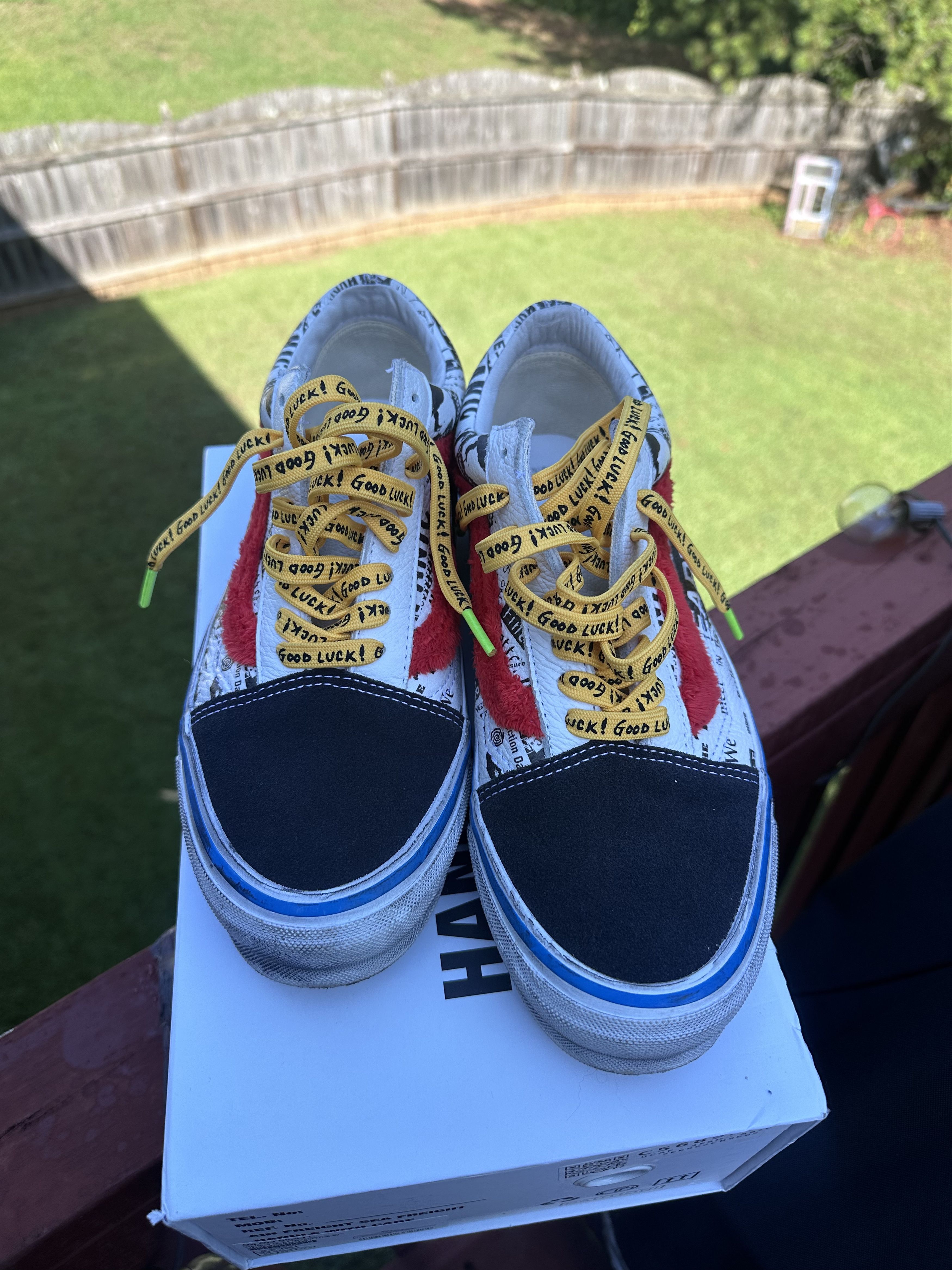 Gallery Dept. × Vans Gallery Dept. x Vans Old Skool Good Luck 9.5 