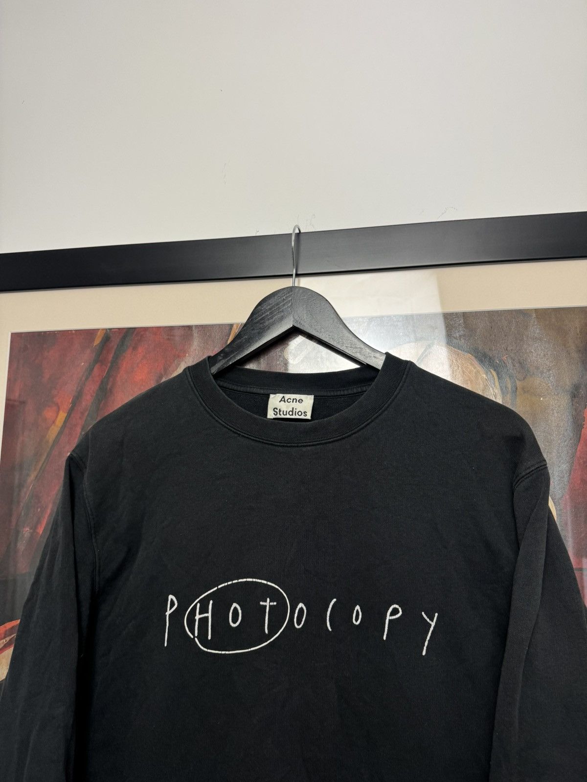 Acne Studios Acne Studios “Photocopy” Casey Slogan Sweatshirt Crewneck Size US S / EU 44-46 / 1 - 2 Thumbnail