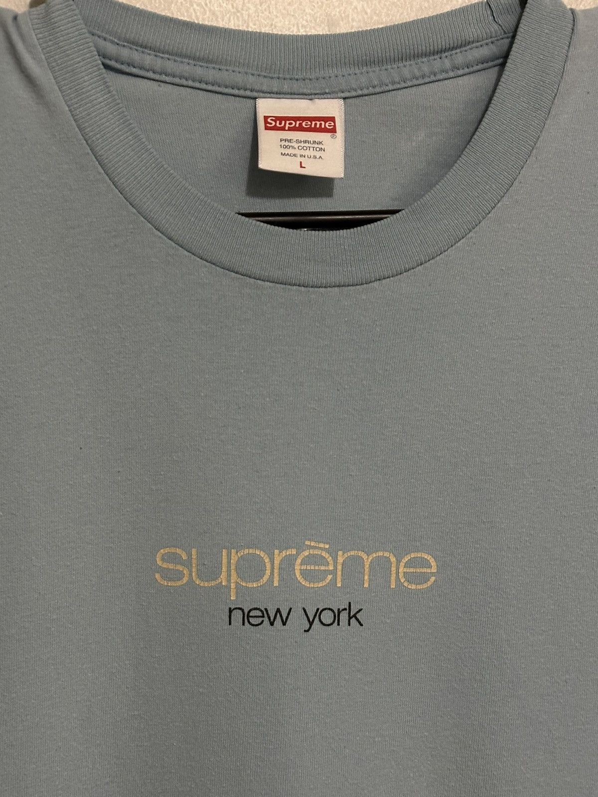 Supreme Supreme Classic Logo Tee Size US L / EU 52-54 / 3 - 2 Thumbnail