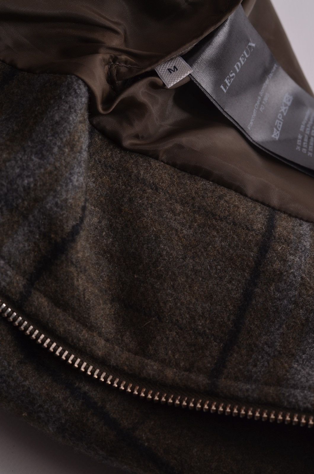 Les Deux Les Deux wool aviator “Planchett Check bomber jacket” size M Size US M / EU 48-50 / 2 - 4 Thumbnail
