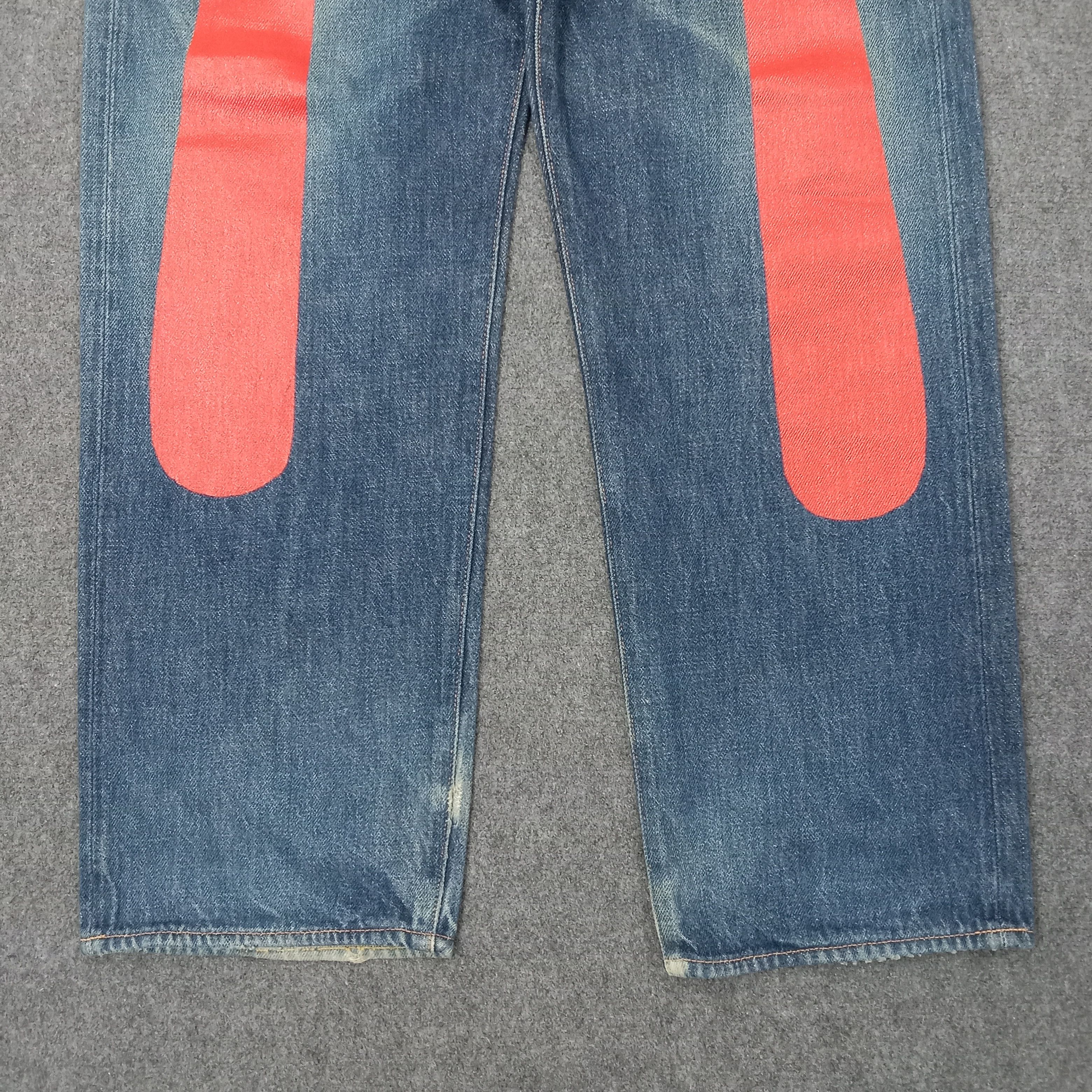 Evisu Evisu Japanese Brand Daicock Custom Art Denim Jeans C228N18 Size US 32 / EU 48 - 5 Thumbnail
