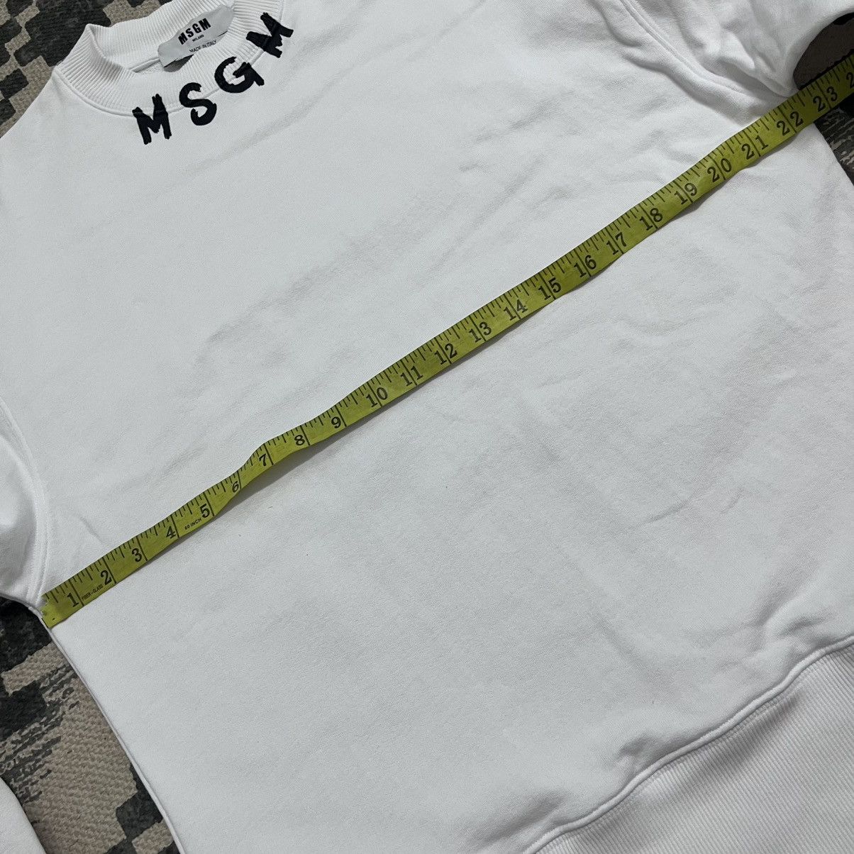 MSGM Authentic MSGM Medium Size Italy Sweatshirt Size US M / EU 48-50 / 2 - 7 Thumbnail