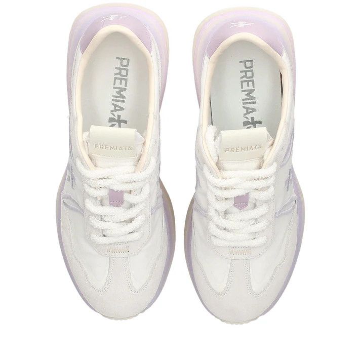 Premiata o1B3y1r0426 Cassie Sneakers in White/Purple Size US 9 / IT 39 - 5 Thumbnail