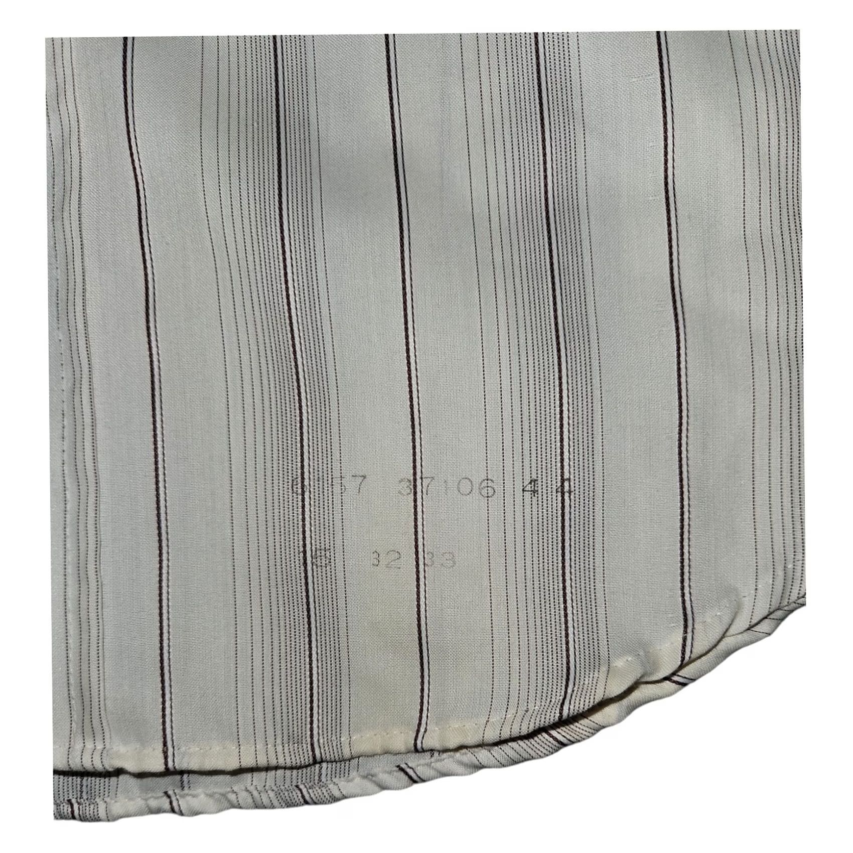 Vintage VINTAGE Montgomery Ward Button-Up Shirt 32/33 Mens White Brown Stripes 80s Dad Classic Casual Workwear Size US XS / EU 42 / 0 - 5 Thumbnail