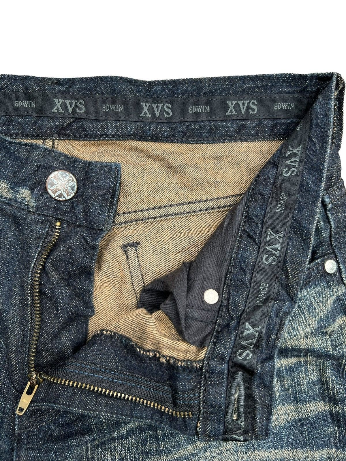 Edwin Edwin XVS Thunder Straight Cut Denim Jeans 32x33 Size US 32 / EU 48 - 6 Thumbnail