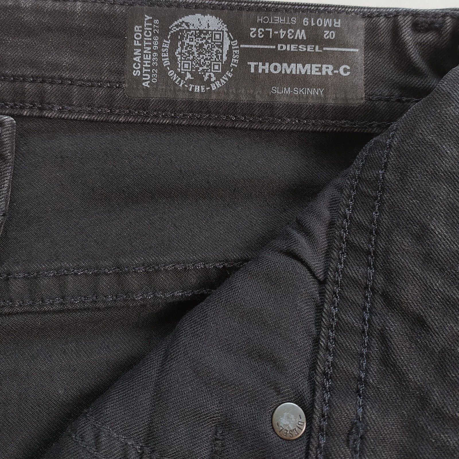 Diesel Diesel THOMMER-C L.32 MENS JEANS T/9603 Size US 34 / EU 50 - 7 Thumbnail