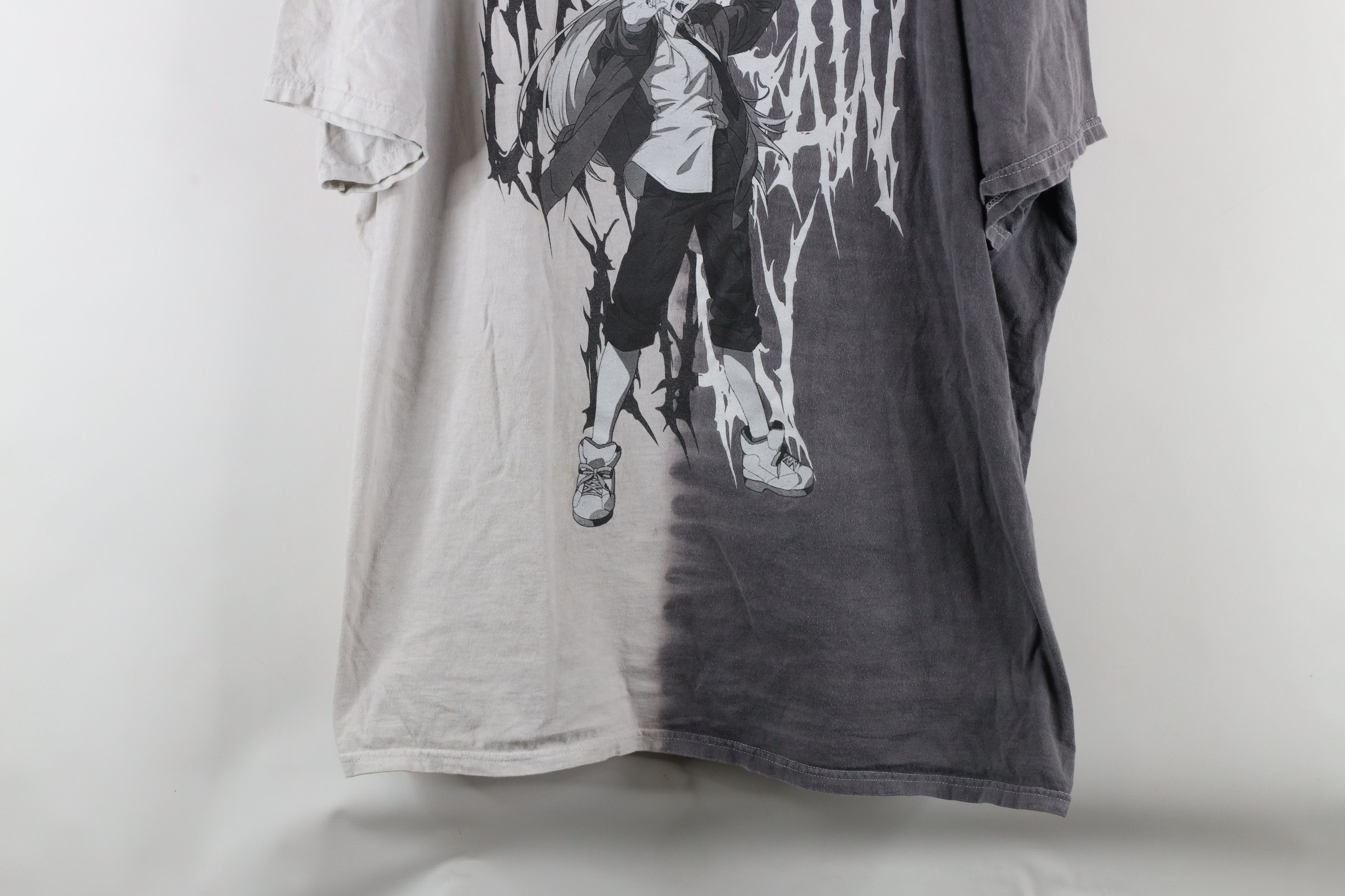 Vintage Streetwear Chainsaw Japanese Anime Manga Acid Wash T-Shirt Size US XXL / EU 58 / 5 - 3 Thumbnail