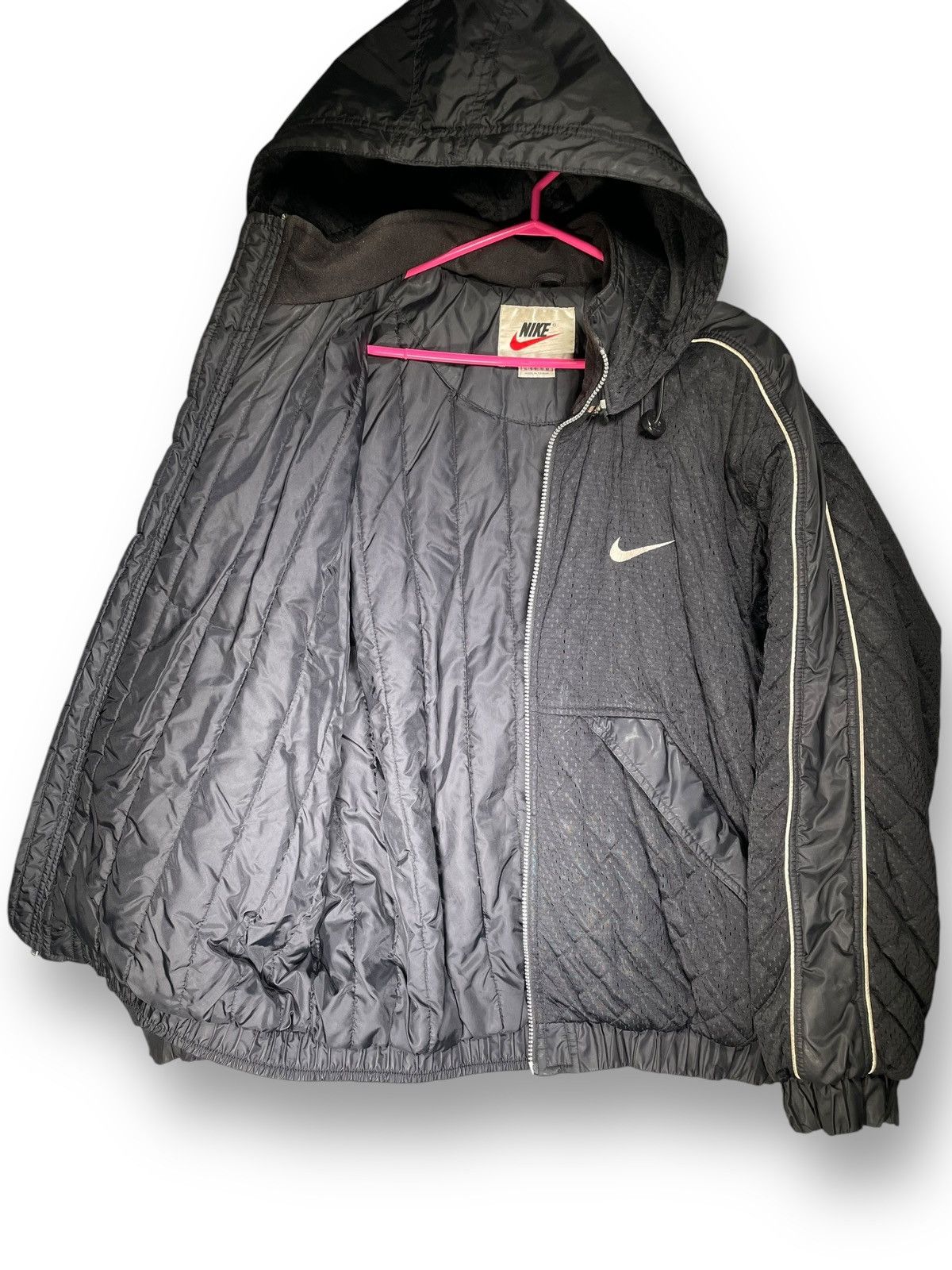 Nike × Vintage Vintage 90s Nike Jacket Size US XL / EU 56 / 4 - 3 Thumbnail