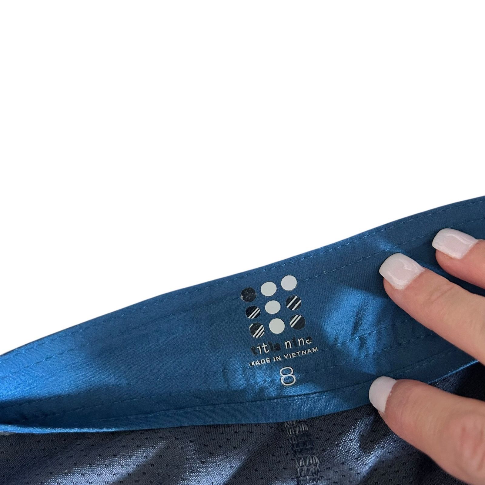 Other Title Nine Blue Golf Skirt Skort Sz 8 Size 30" / US 8 / IT 44 - 2 Thumbnail