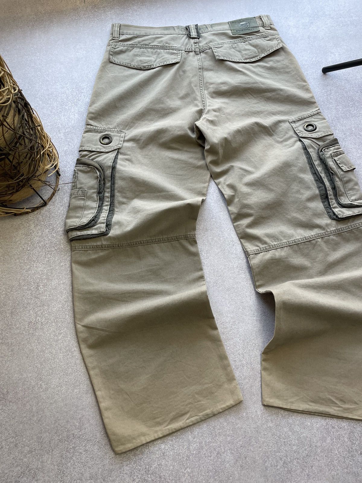 Other Jeans Dirty Pants faded crash denim thrashed y2k distressed Size US 36 / EU 52 - 4 Thumbnail