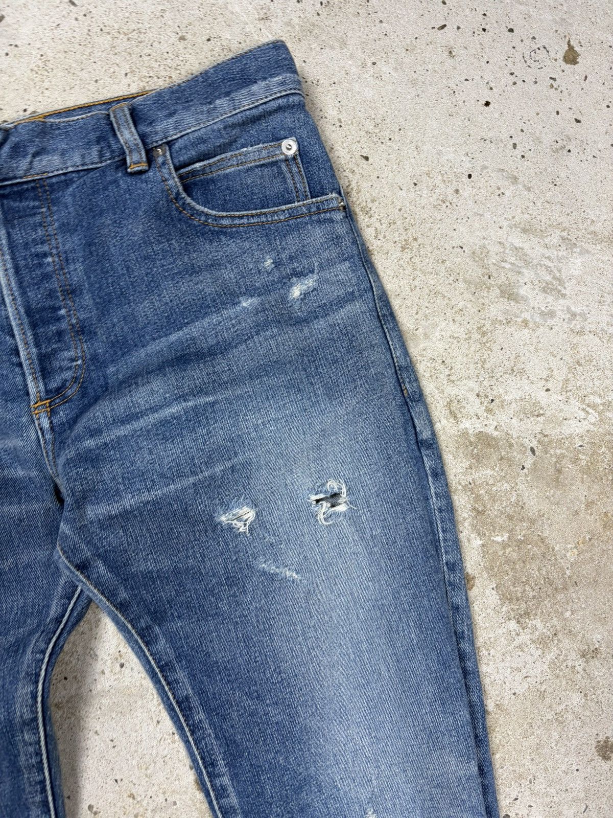 Balmain Balmain Paris Distressed Style Jeans Denim Pants Size US 32 / EU 48 - 8 Thumbnail