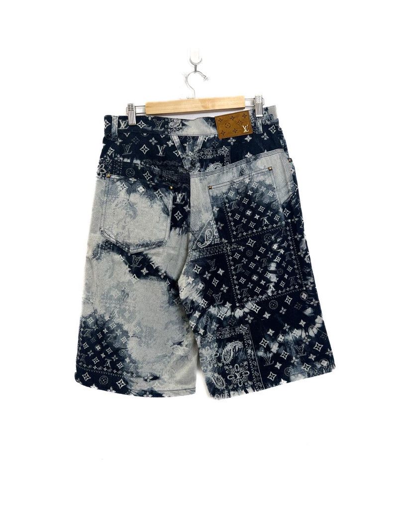 Louis Vuitton Louis Vuitton Cashew denim shorts Size US 30 / EU 46 - 3 Thumbnail
