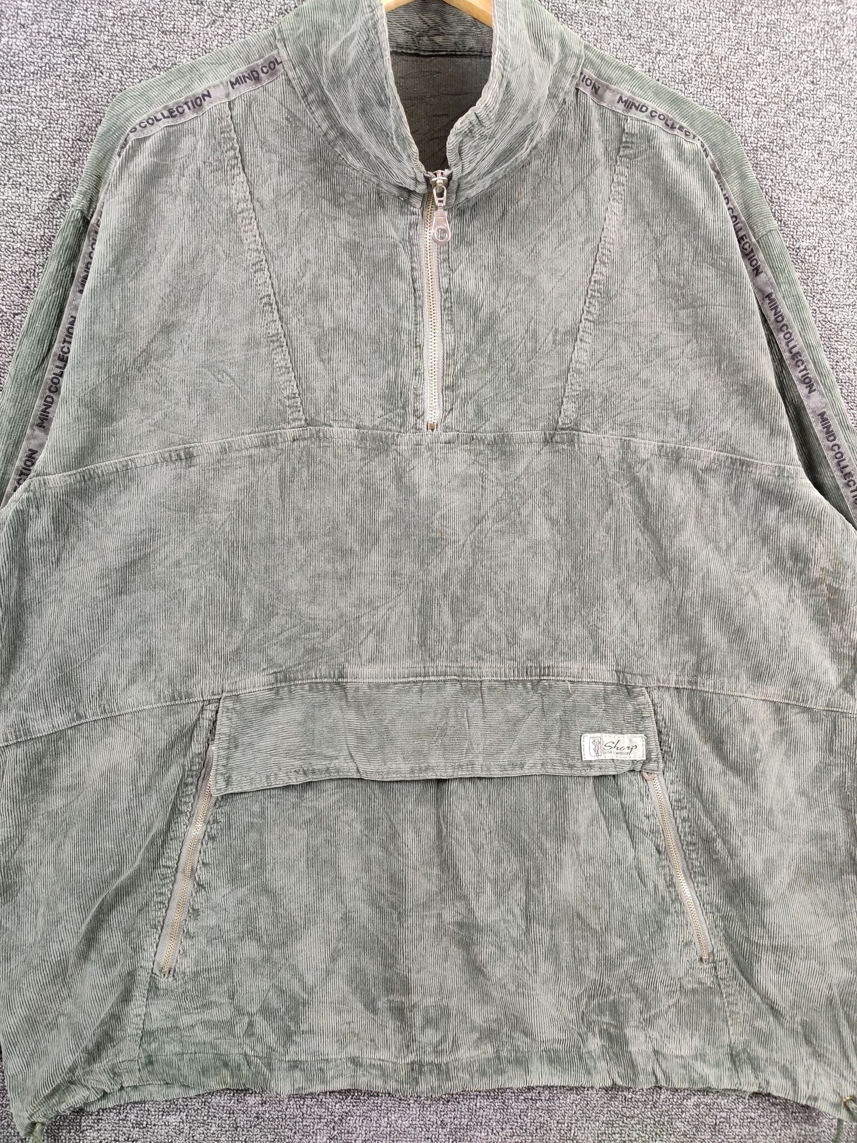 Vintage Mind Collection Corduroy Anorak Jacket