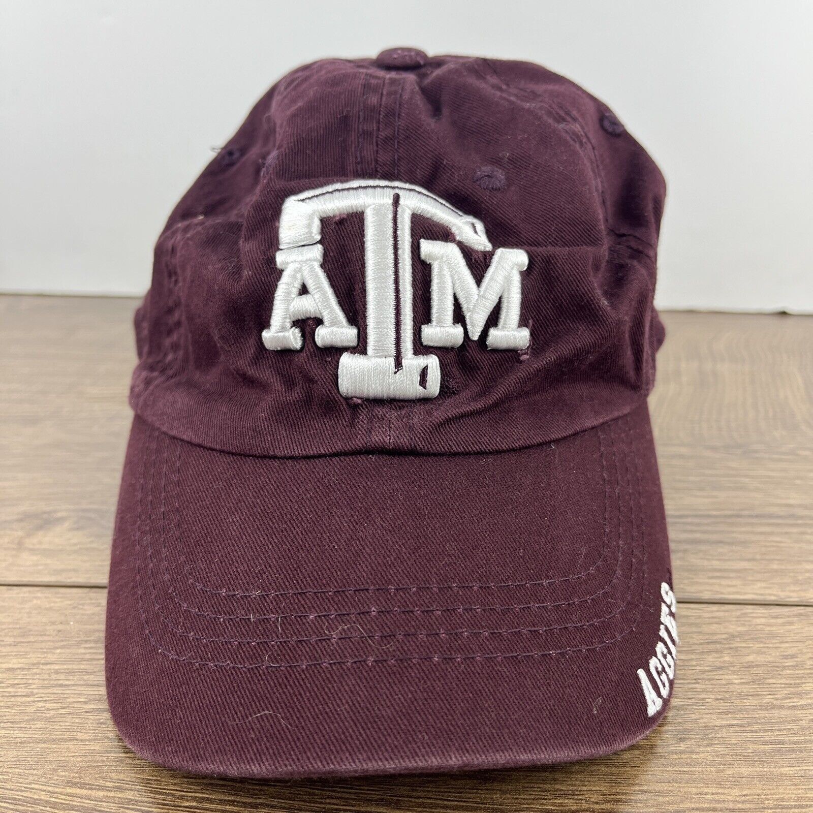 Other Texas A&M Aggies Hat Red Hat Adjustable Adult Size Hat Cap Size ONE SIZE - 3 Thumbnail