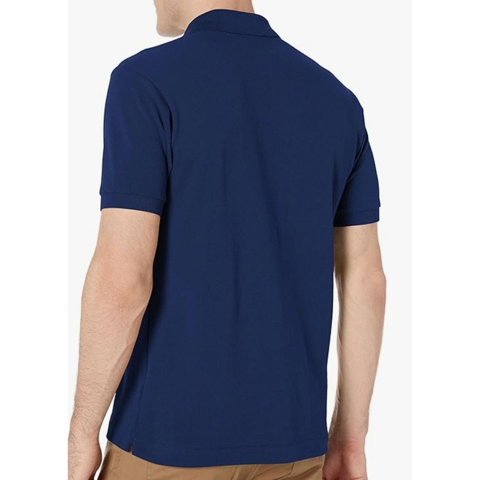 Lacoste Lacoste Men's Legacy Short L.12.12 Pique Polo Shirt Blue 2XL Size US XXL / EU 58 / 5 - 3 Thumbnail