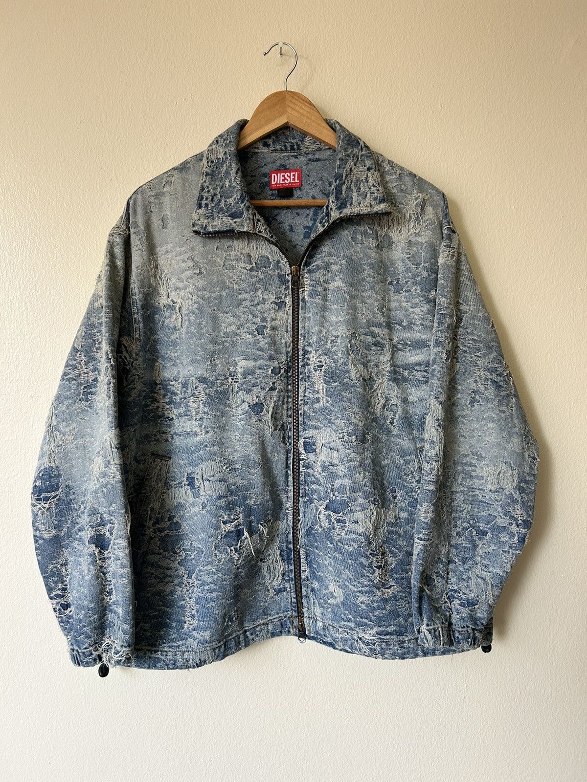 Diesel Diesel D-Krap-FSF Denim Jacket Size US L / EU 52-54 / 3 - 1 Thumbnail