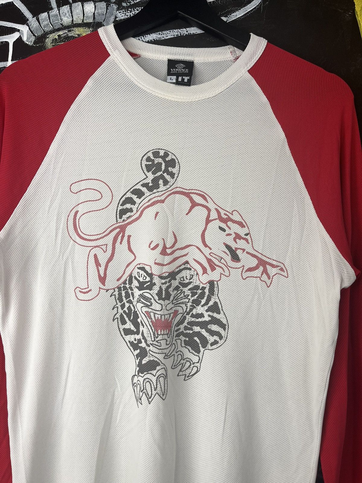 Versace Vintage Versace Jeans Couture Japan Style LongSleeve Size US L / EU 52-54 / 3 - 3 Thumbnail