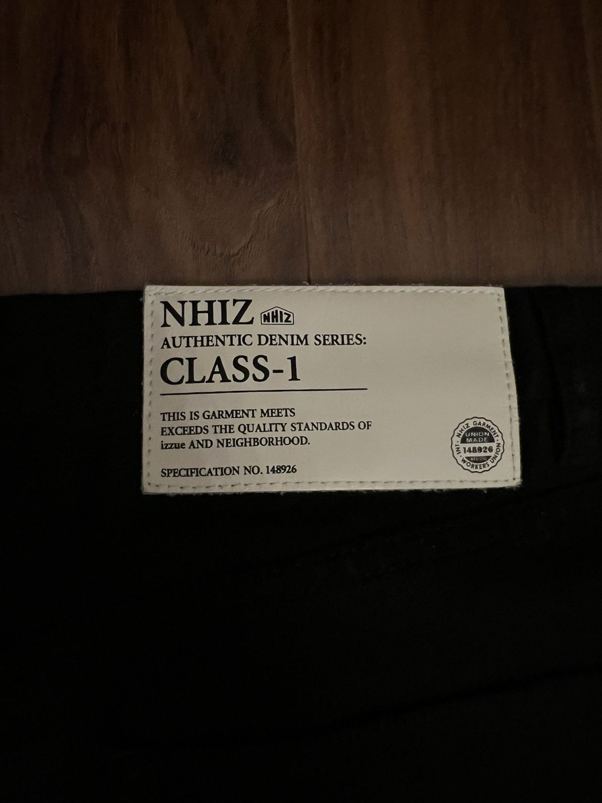 Neighborhood Neighbourhood x IZZUE NHIZ Class-1 Jeans in Black Size US 34 / EU 50 - 7 Thumbnail