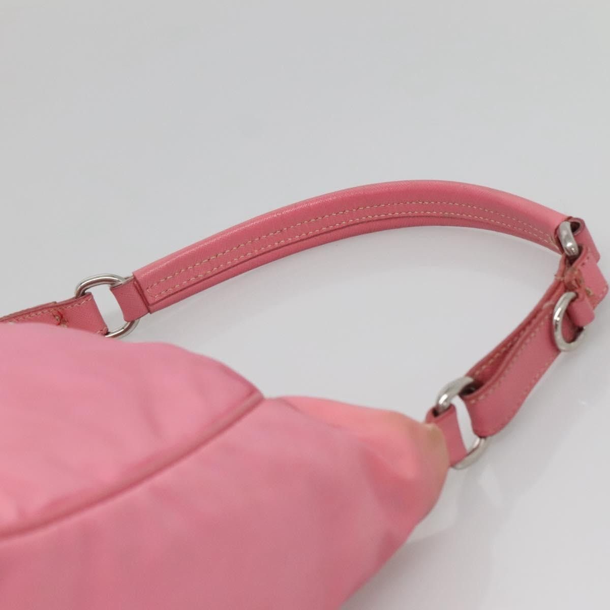 Prada PRADA Shoulder Bag Nylon Pink Silver Size ONE SIZE - 8 Thumbnail