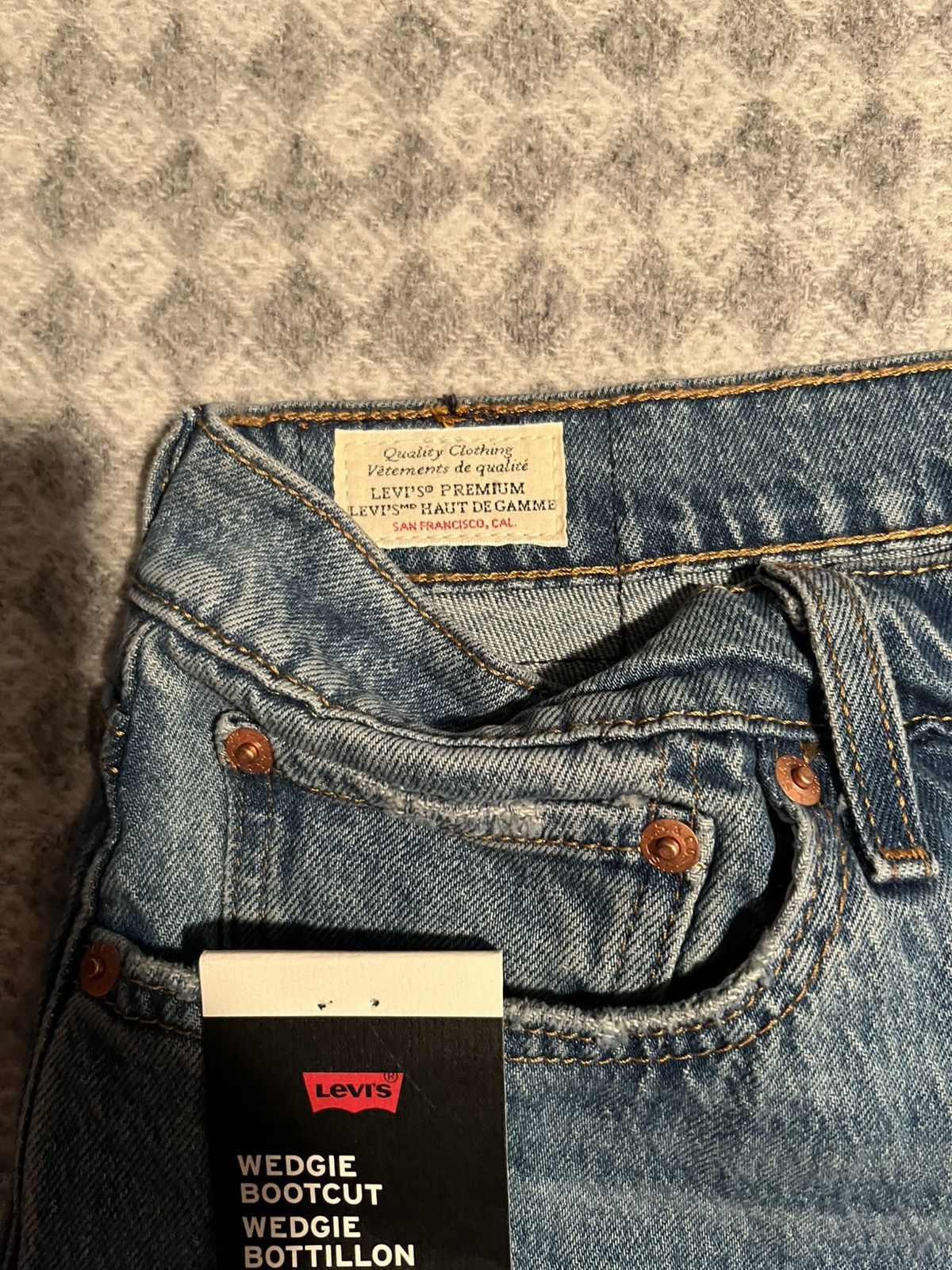 Levi's Levi’s Wedgie Bootcut W32 Size US 32 / EU 48 - 4 Thumbnail