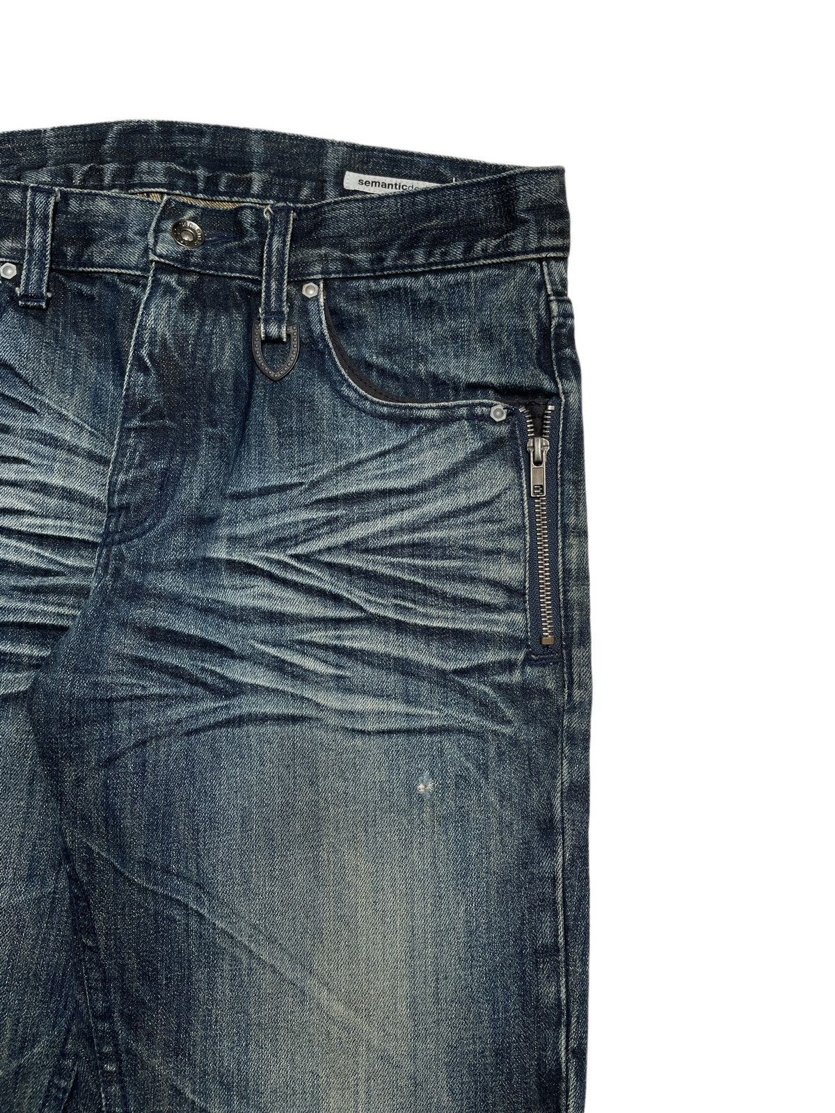 semanticdesign Vintage Brand Semantic Design Bootcut Flared Jeans 2000s Size US 31 - 4 Thumbnail