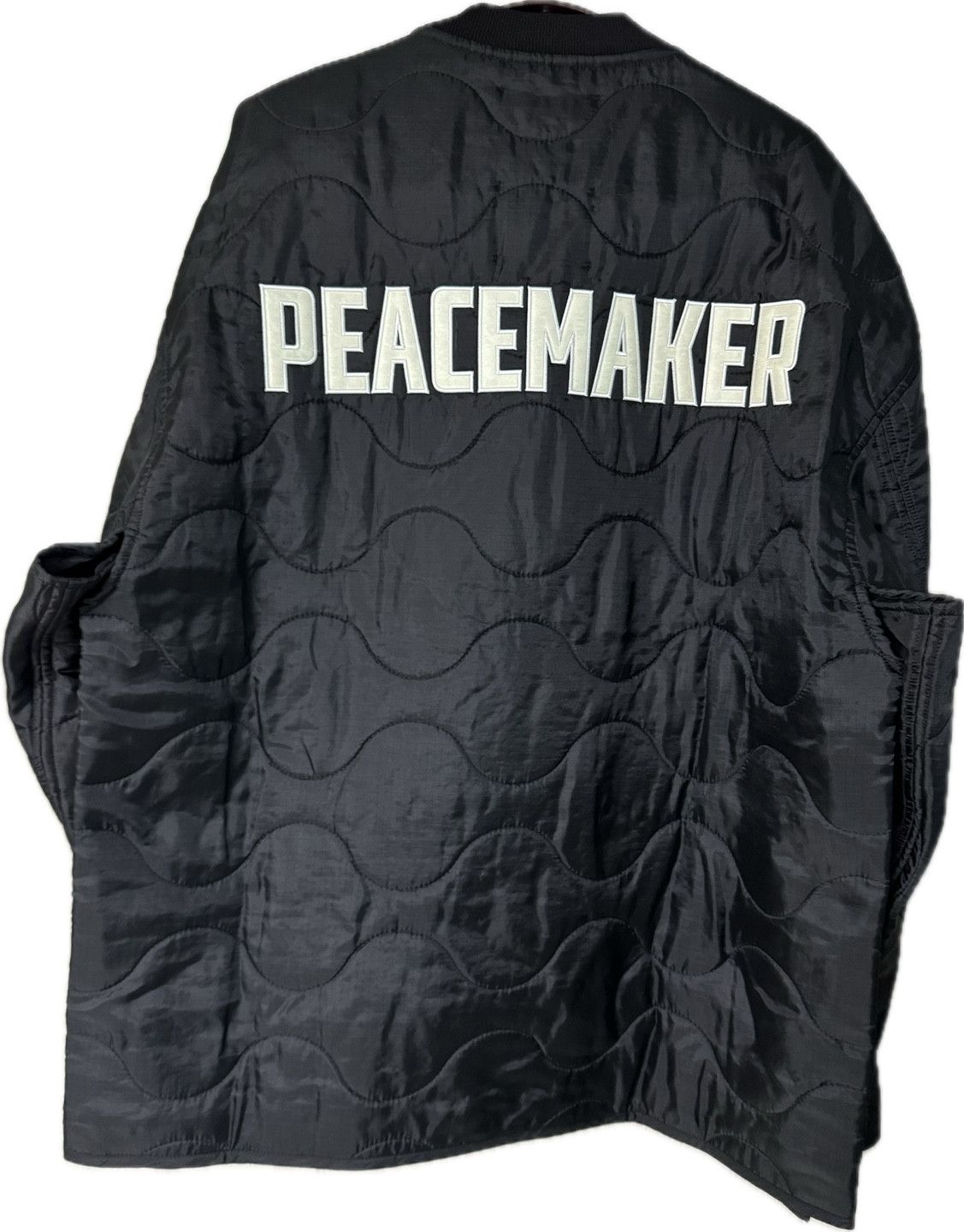 OAMC OAMC x Peacemaker Re:work Quilted Crewneck Black Jacket Size US L / EU 52-54 / 3 - 9 Thumbnail