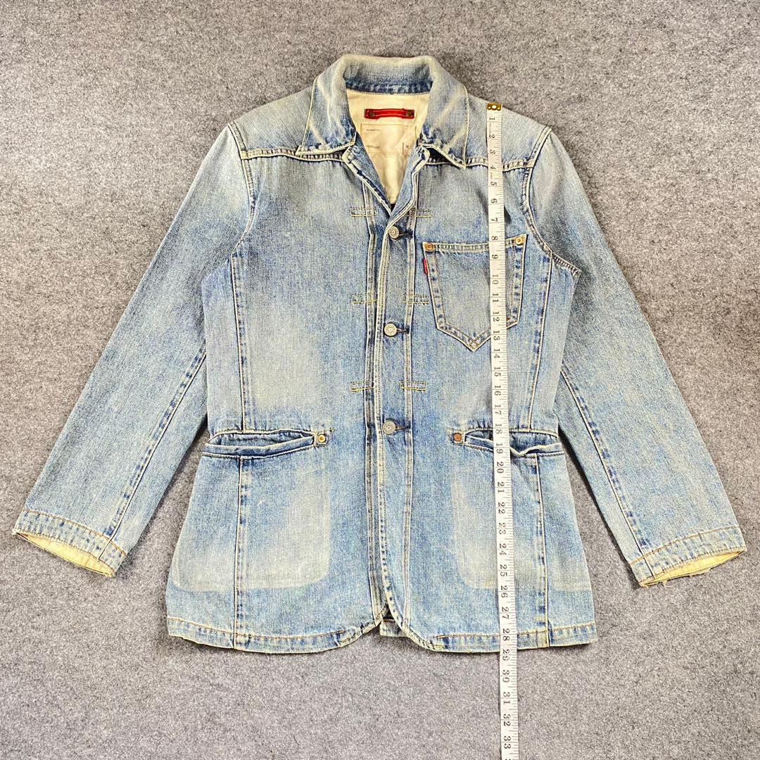 Levi's Vintage Clothing Vintage Levis Redloop Denim Jacket Size US M / EU 48-50 / 2 - 6 Thumbnail