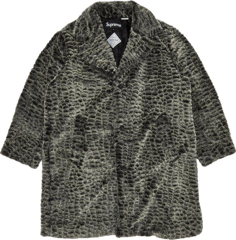 Goretex × Supreme NEW SUPREME X GORE-TEX FUR CROC COAT INFINIUM WINDSTOPPER L Size US L / EU 52-54 / 3 - 2 Thumbnail